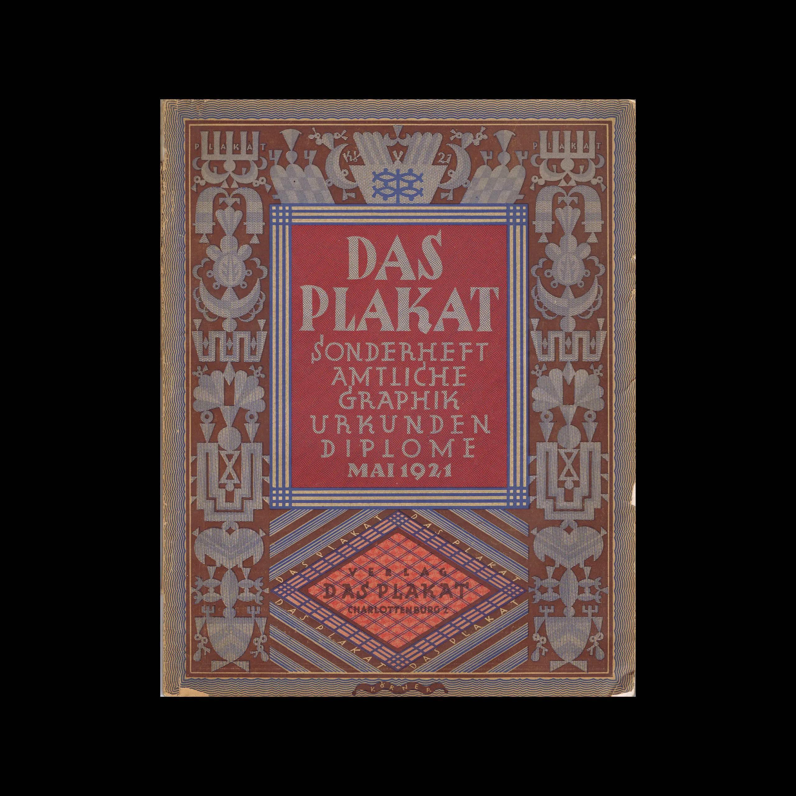 Das Plakat, 12 Jahrgang, Heft Mai, 1921