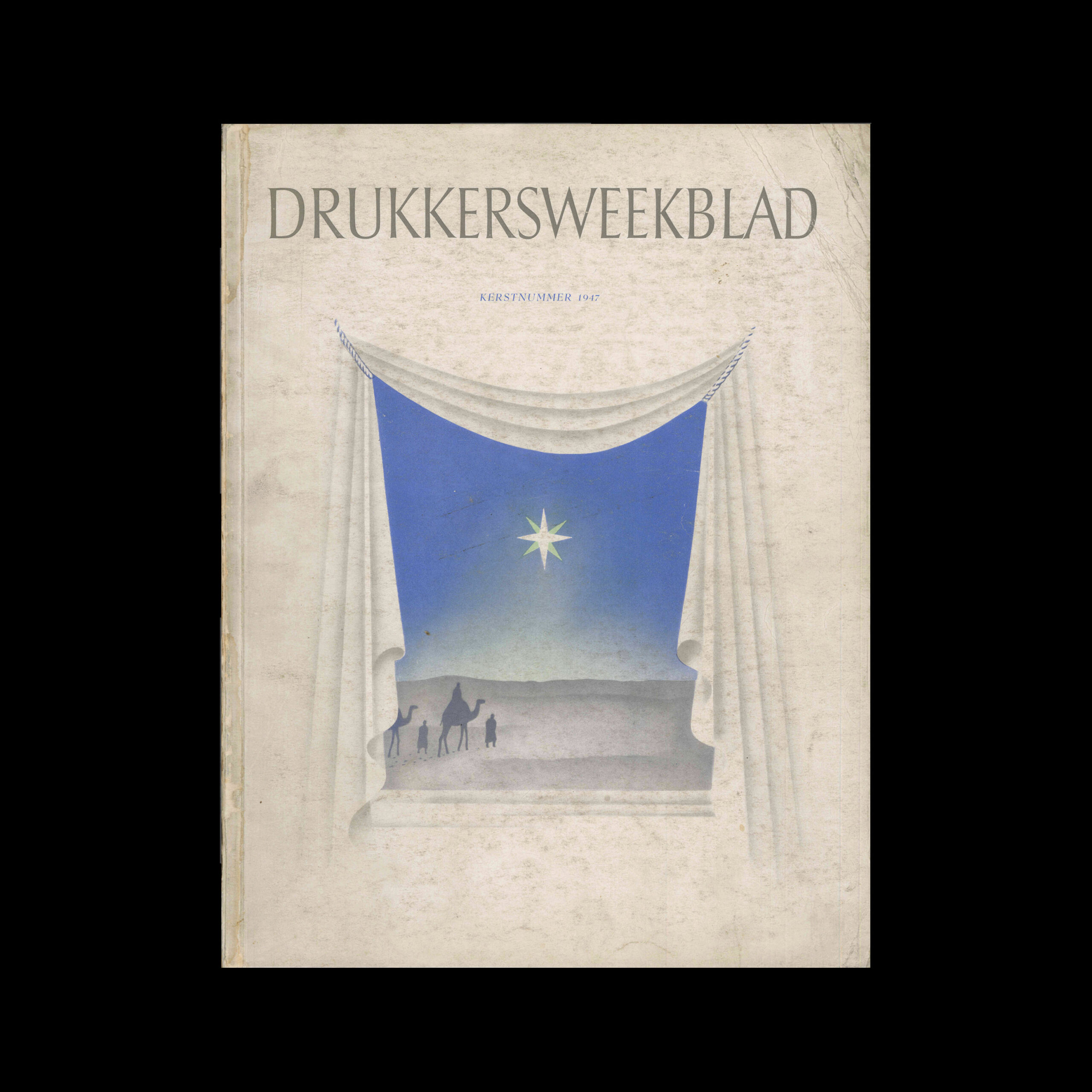 Drukkersweekblad en Autolijn Kerstnummer 1947, 1947