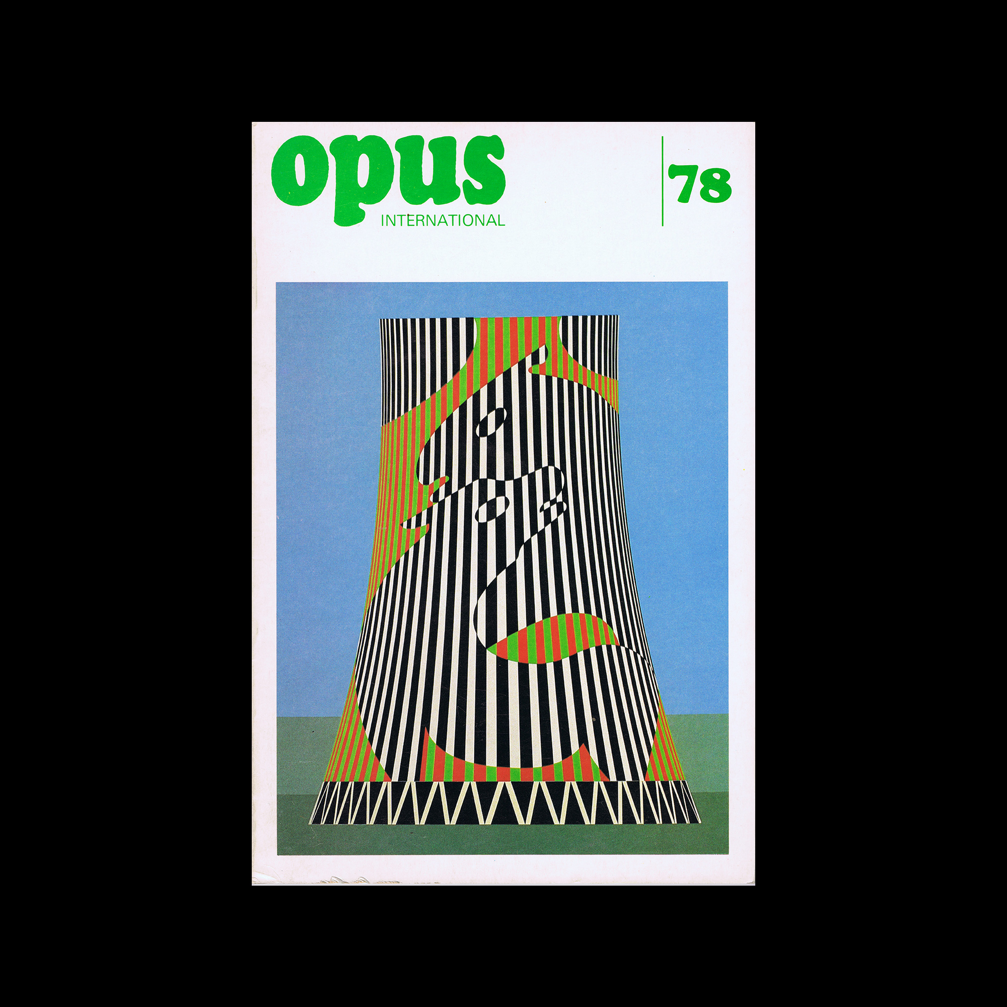 Opus International, 78, 1980 1 Opus International, 78, 1980. Cover design by Victor Vasarely