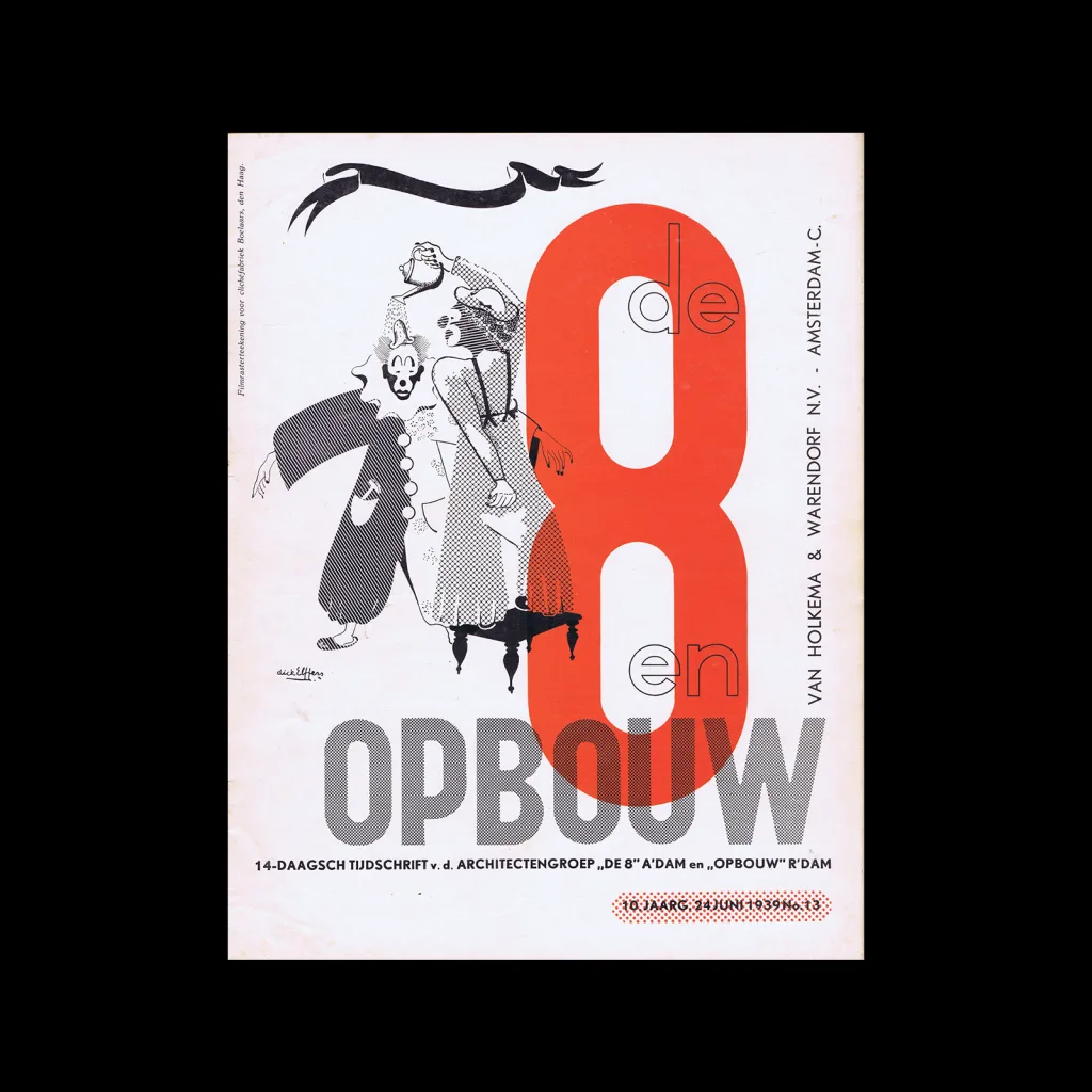 De 8 en Opbouw, 10e jaargang No 13, 24 June 1939