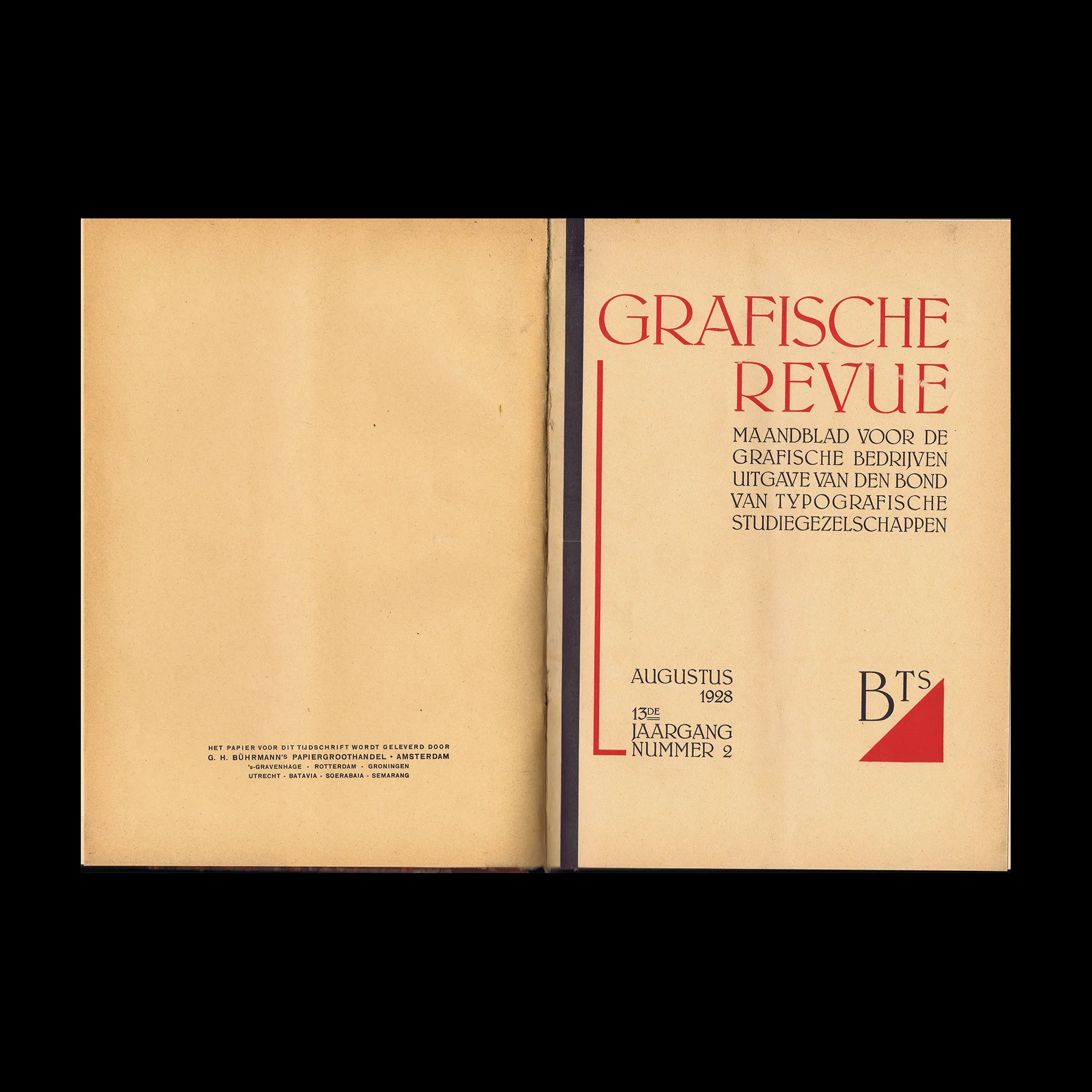 Grafische Revue, 13de Jaargang, Augustus 1928