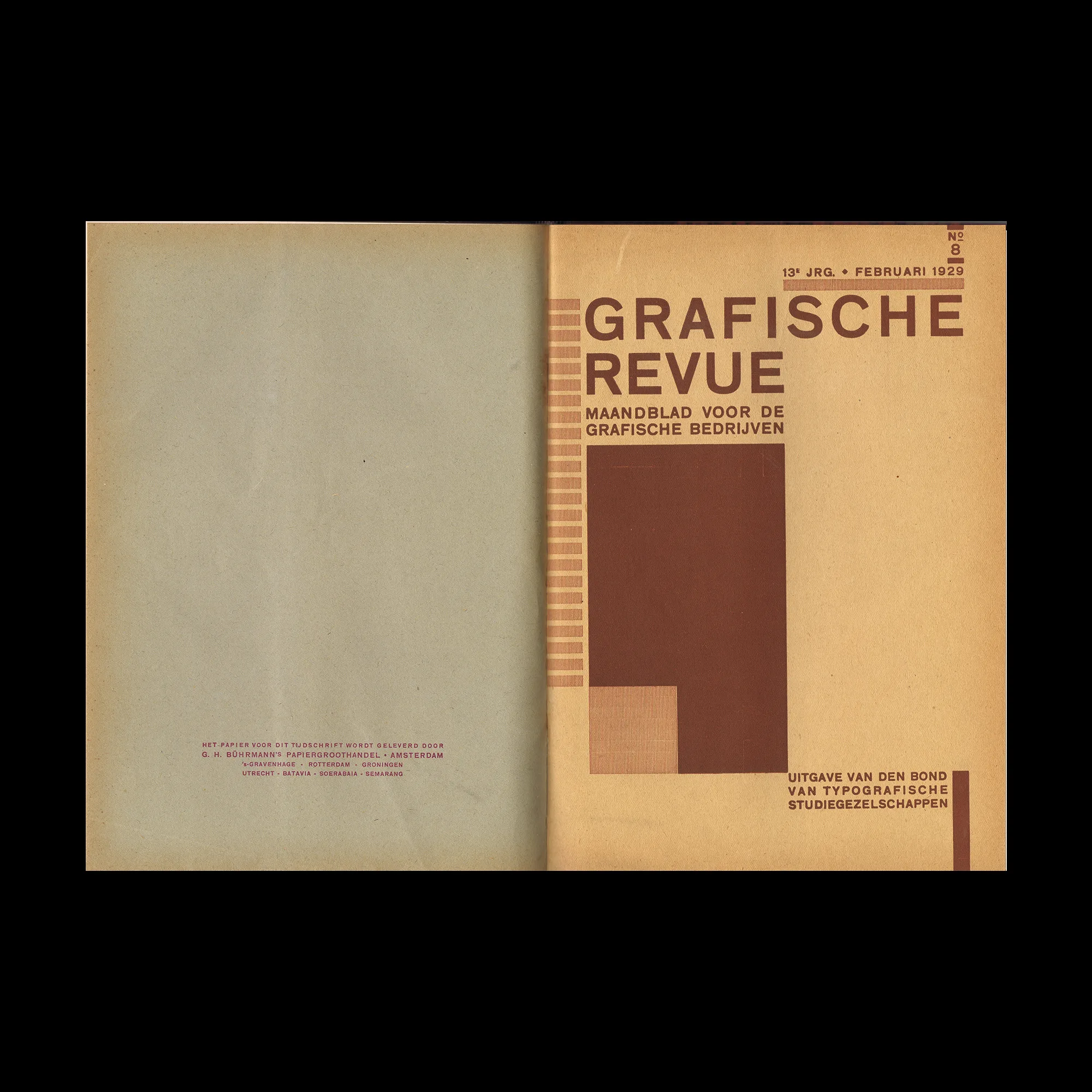 Grafische Revue, 13e Jaargang, Februari 1929