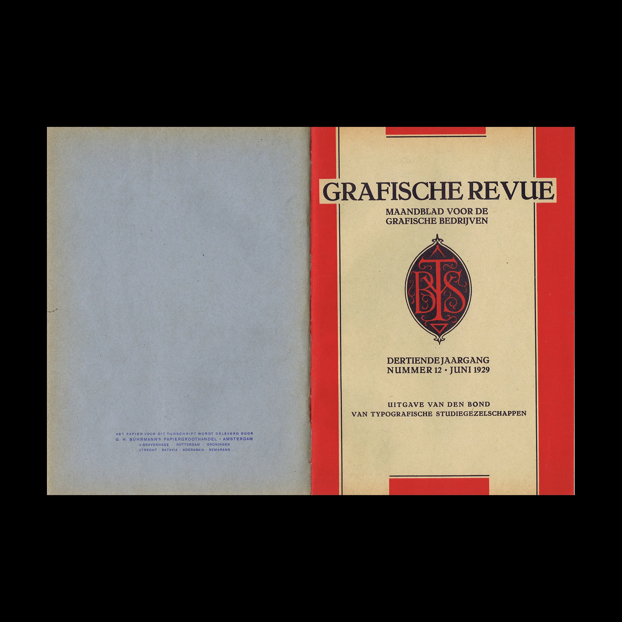 Grafische Revue, 13e Jaargang, Juni 1929