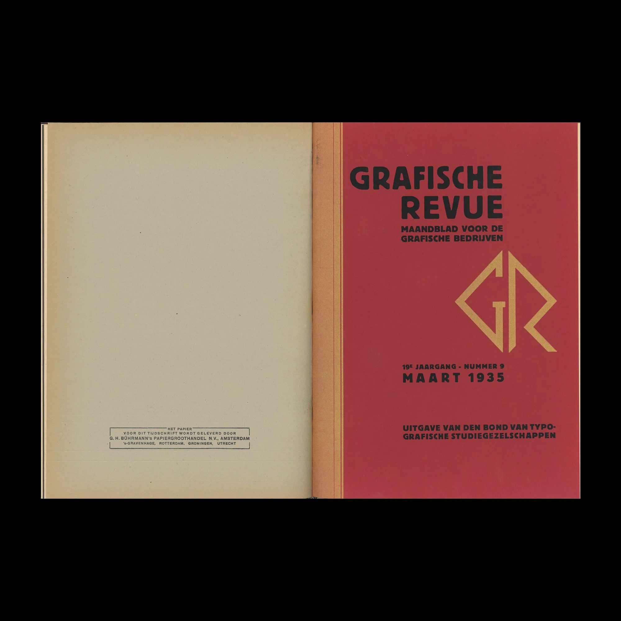 Grafische Revue, 19e Jaargang, Maart 1935