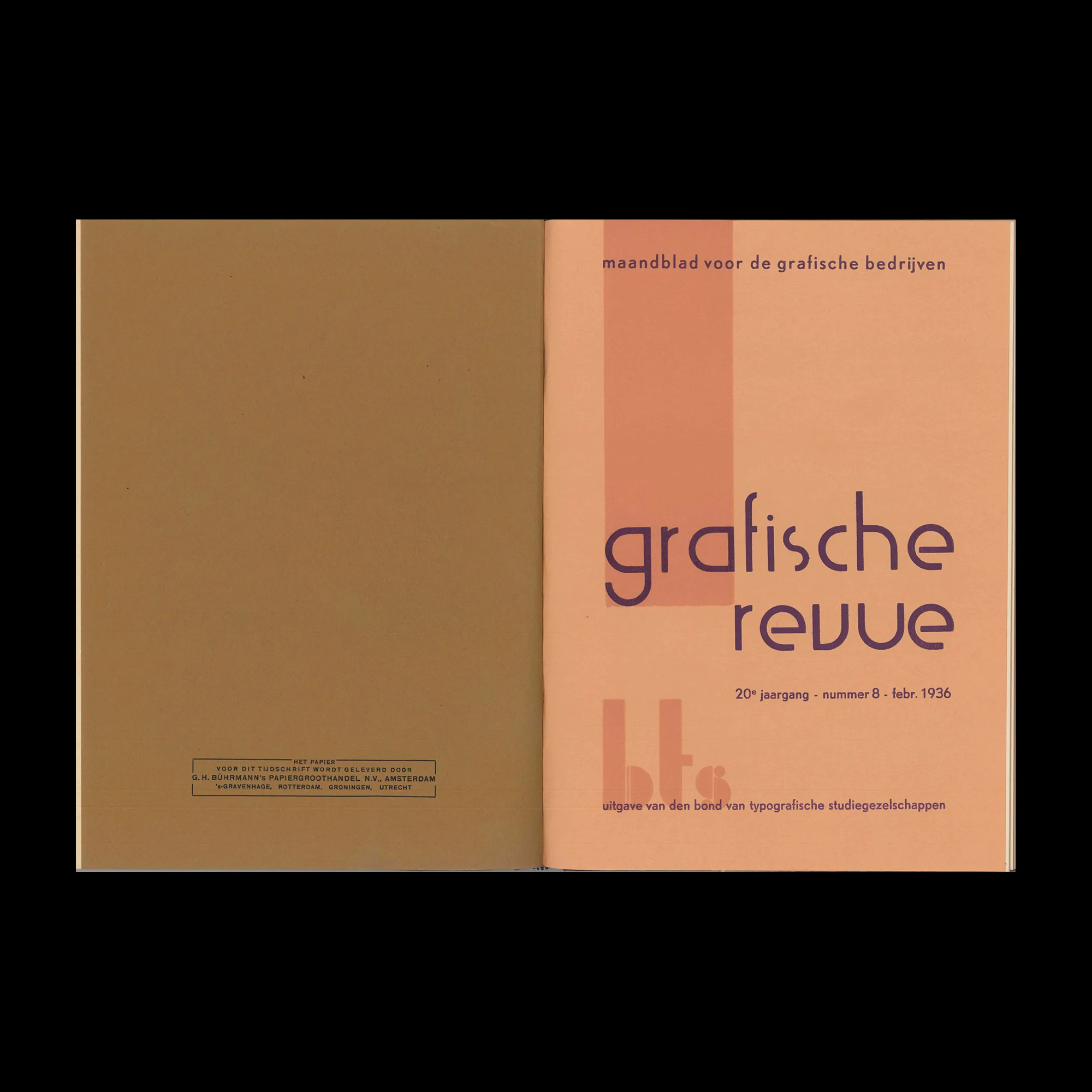 Grafische Revue, 21e Jaargang, Febr 1936