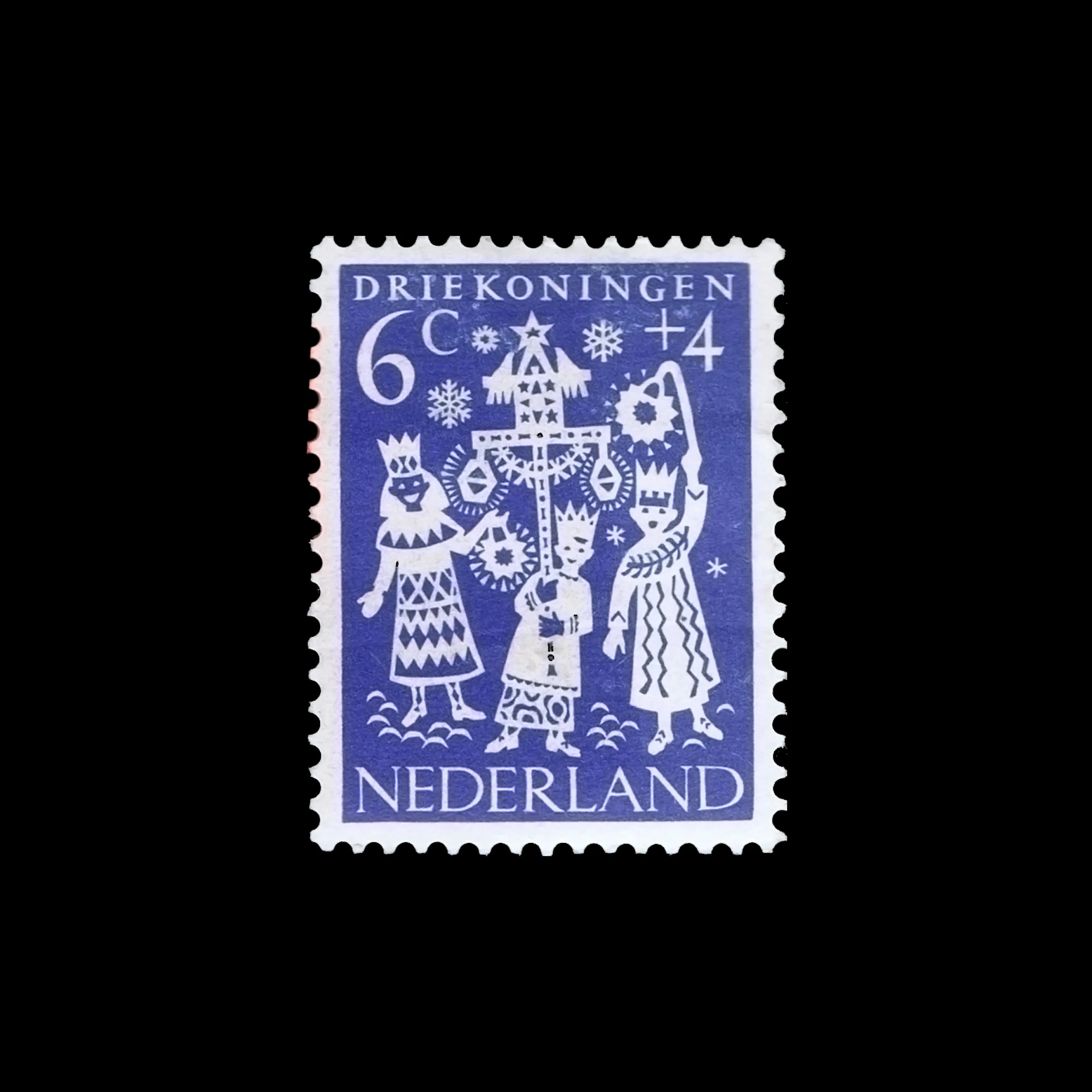  Children’s Parties, Netherlands Stamps, 1961. Designed by H. Bottema