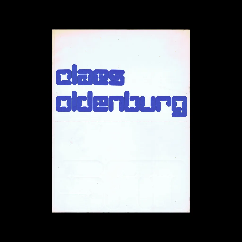 Claes Oldenburg, Stedelijk Museum, Amsterdam, 1970
