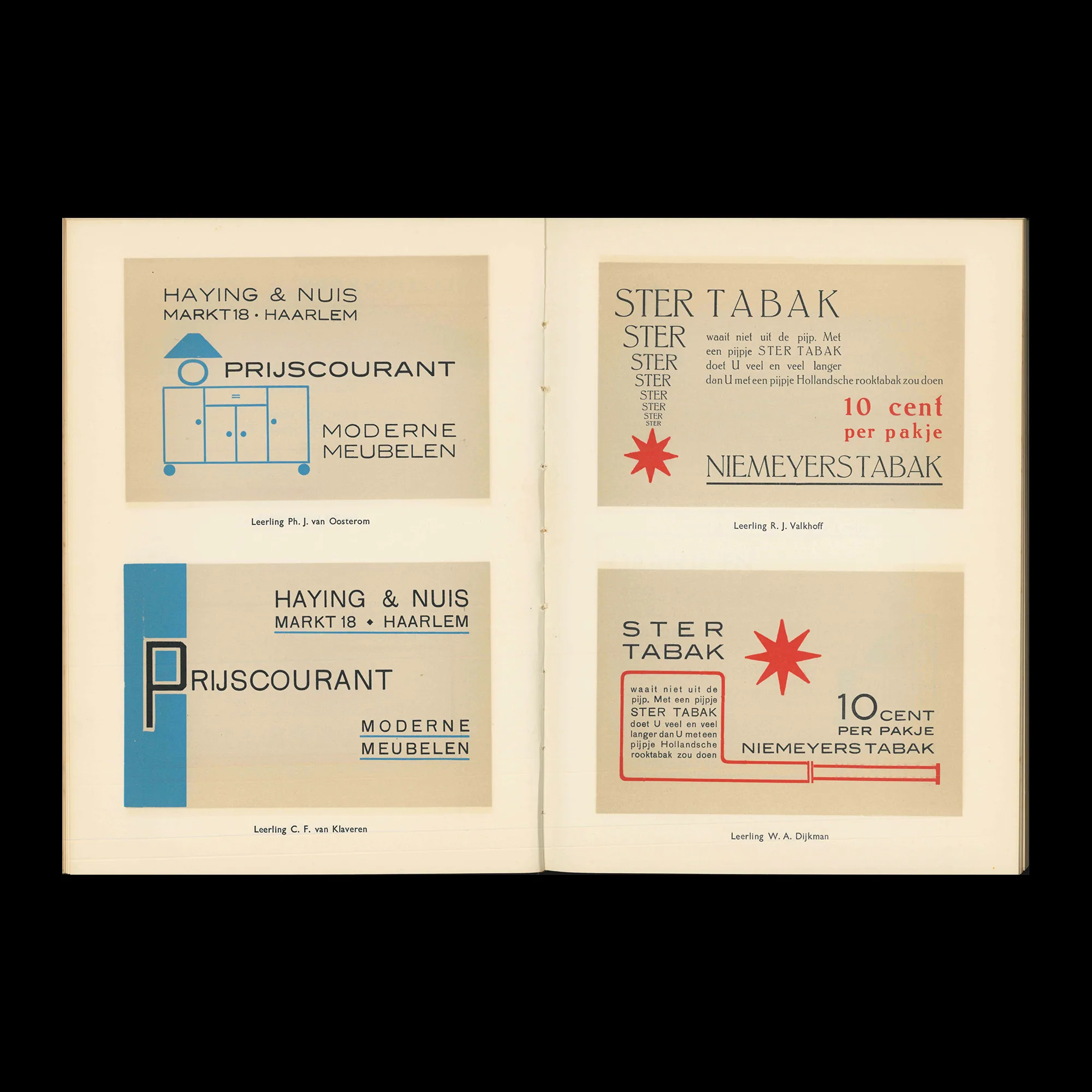 De Tampon, Orgaan voor de leerlingen en oud-leerlingen der School voor de Grafische Vakken, 1936-1937 5 De Tampon, Orgaan voor de leerlingen en oud-leerlingen der School voor de Grafische Vakken, 1936-1937