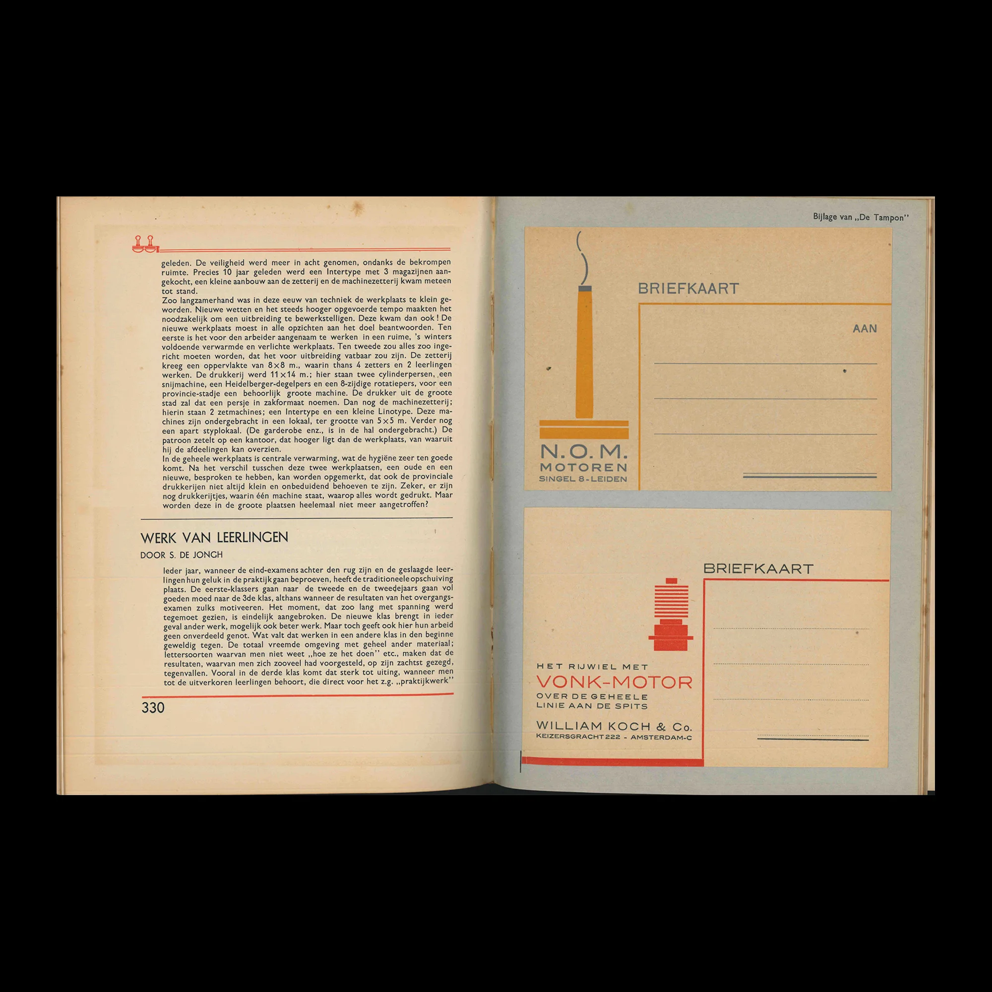 De Tampon, Orgaan voor de leerlingen en oud-leerlingen der School voor de Grafische Vakken, 1936-1937 9 De Tampon Orgaan voor de leerlingen en oud leerlingen der School voor de Grafische Vakken 1936 1937 H jpg