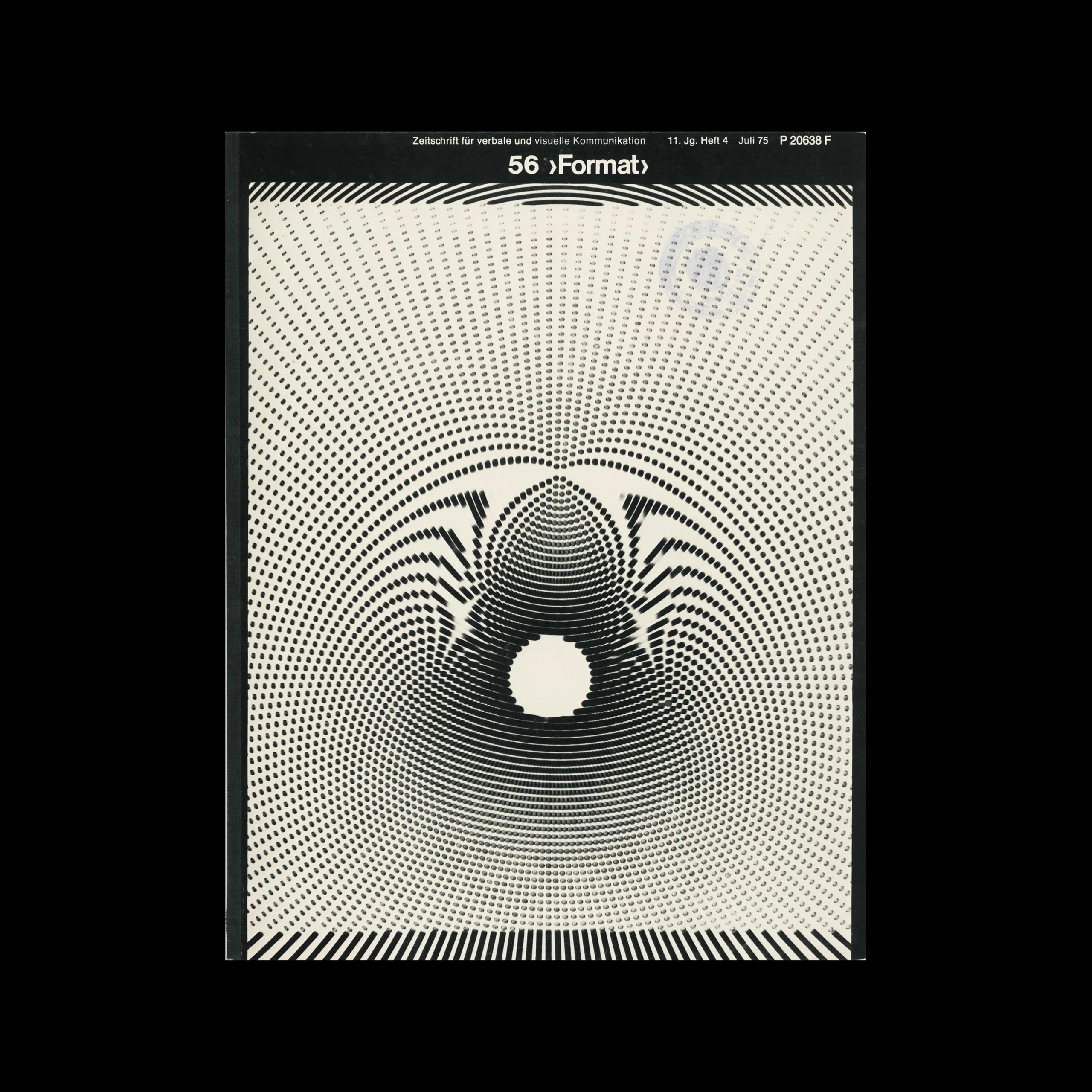 Format, no. 56, Zeitschrift für verbale und visuelle Kommunikation, 11. Jg, Heft 4, Juli 1975