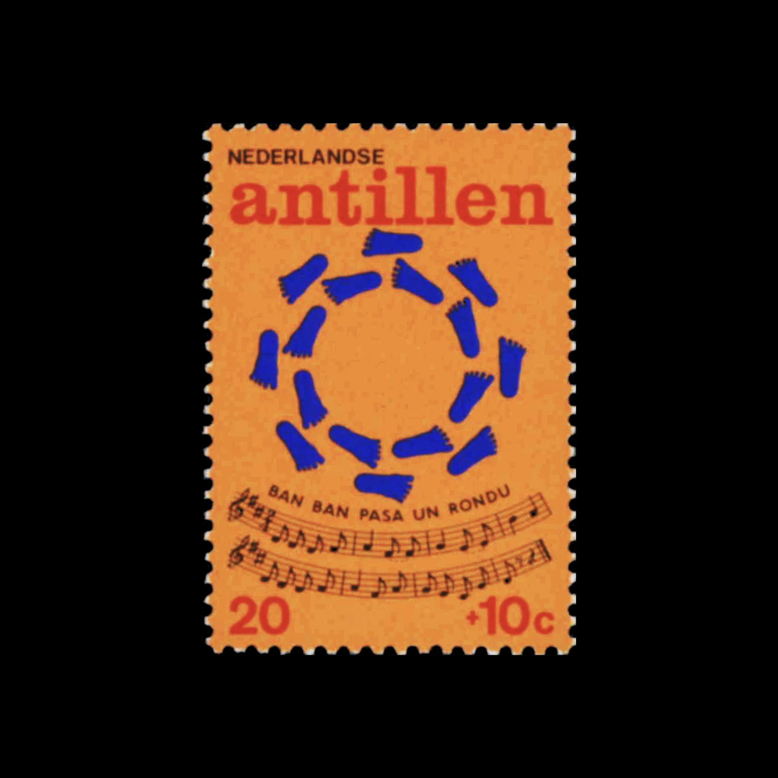 Netherland Antilles, Children's Stamps, Netherlands, 1974