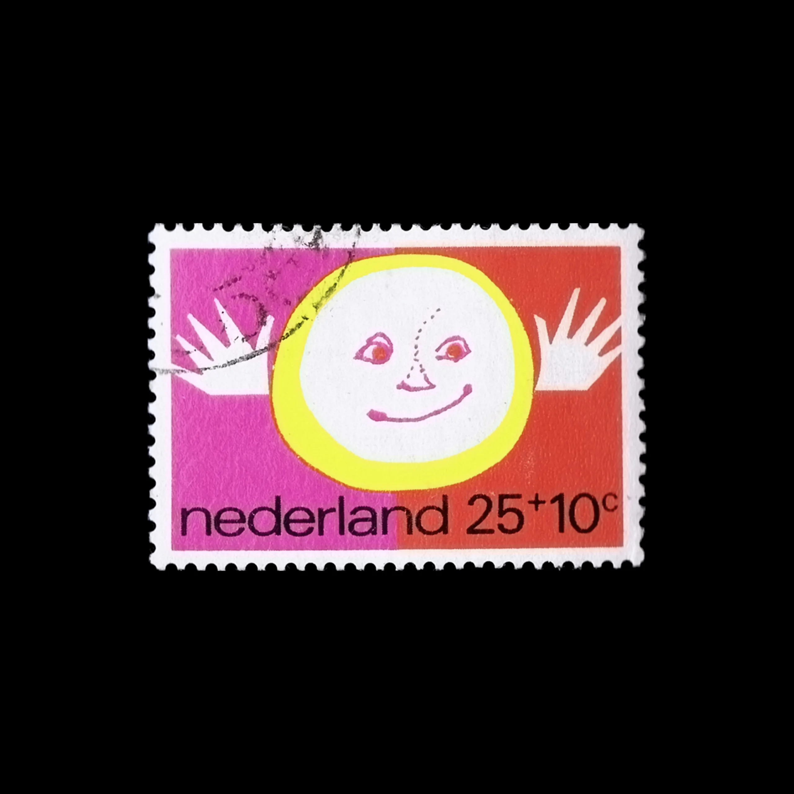 Symbols from the Children's World, Children’s Stamps, Netherlands, 1971. Designed by B. van Wely