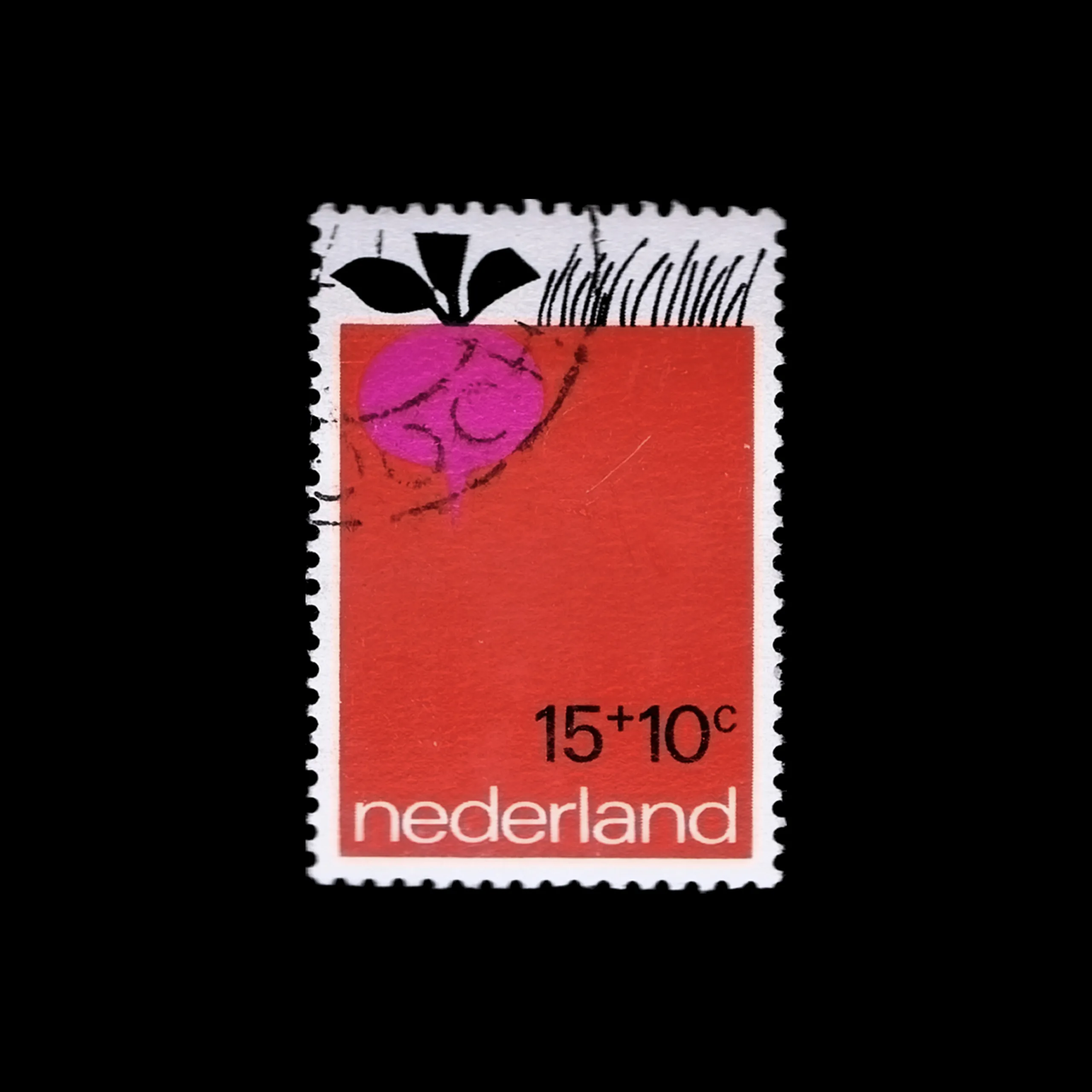 Symbols from the Children's World, Children’s Stamps, Netherlands, 1971. Designed by B. van Wely