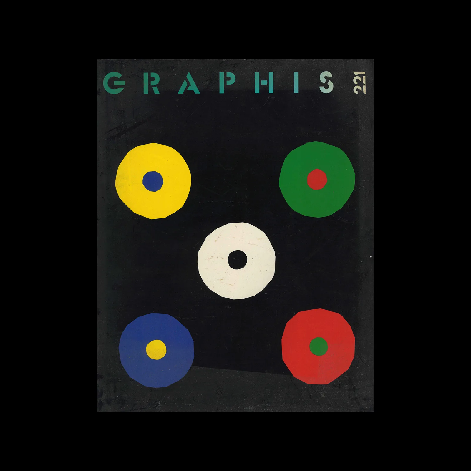 Graphis 221, 1982. Cover design by Roman Cieslewicz