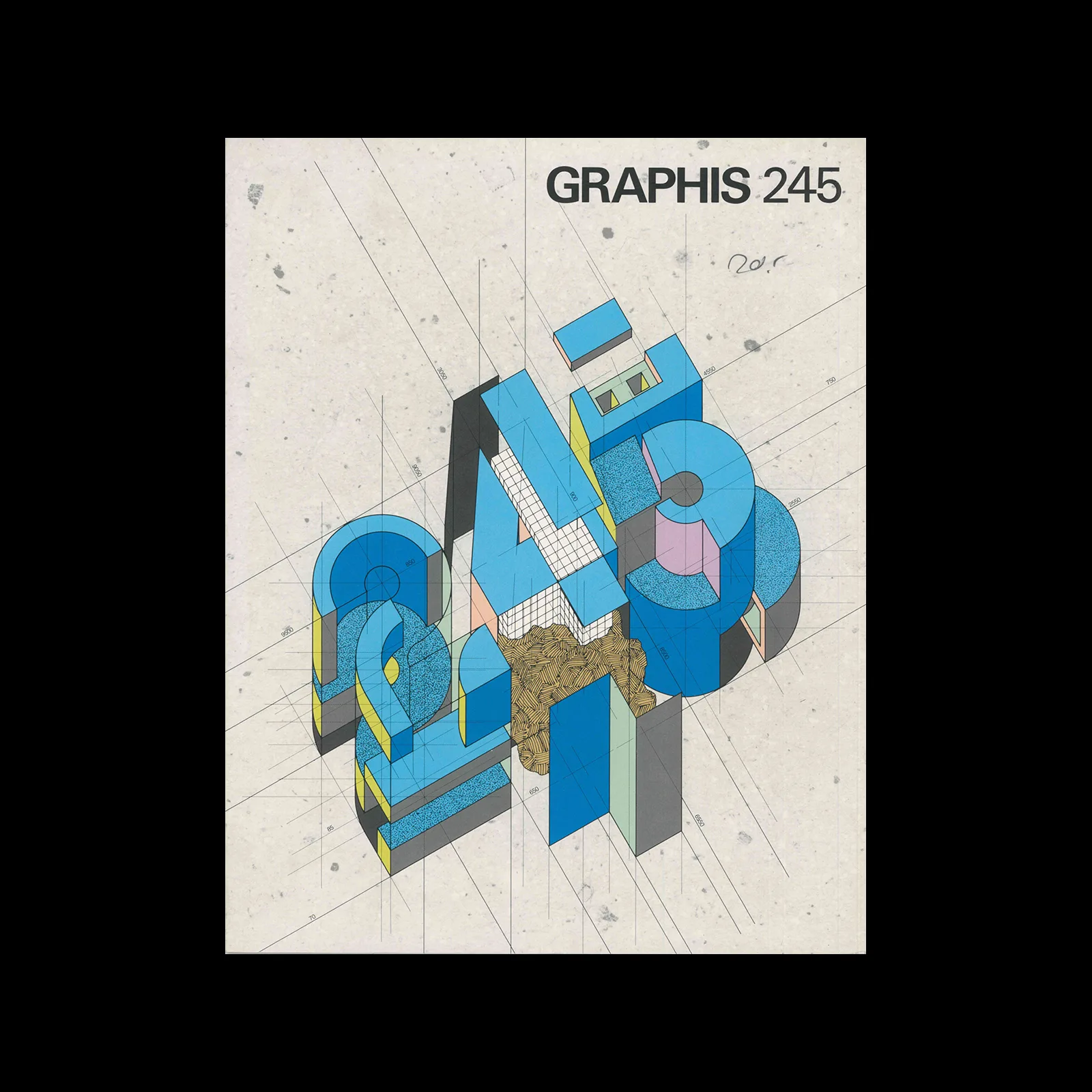 Graphis 245, 1986. Cover design by Takenobu Igarashi