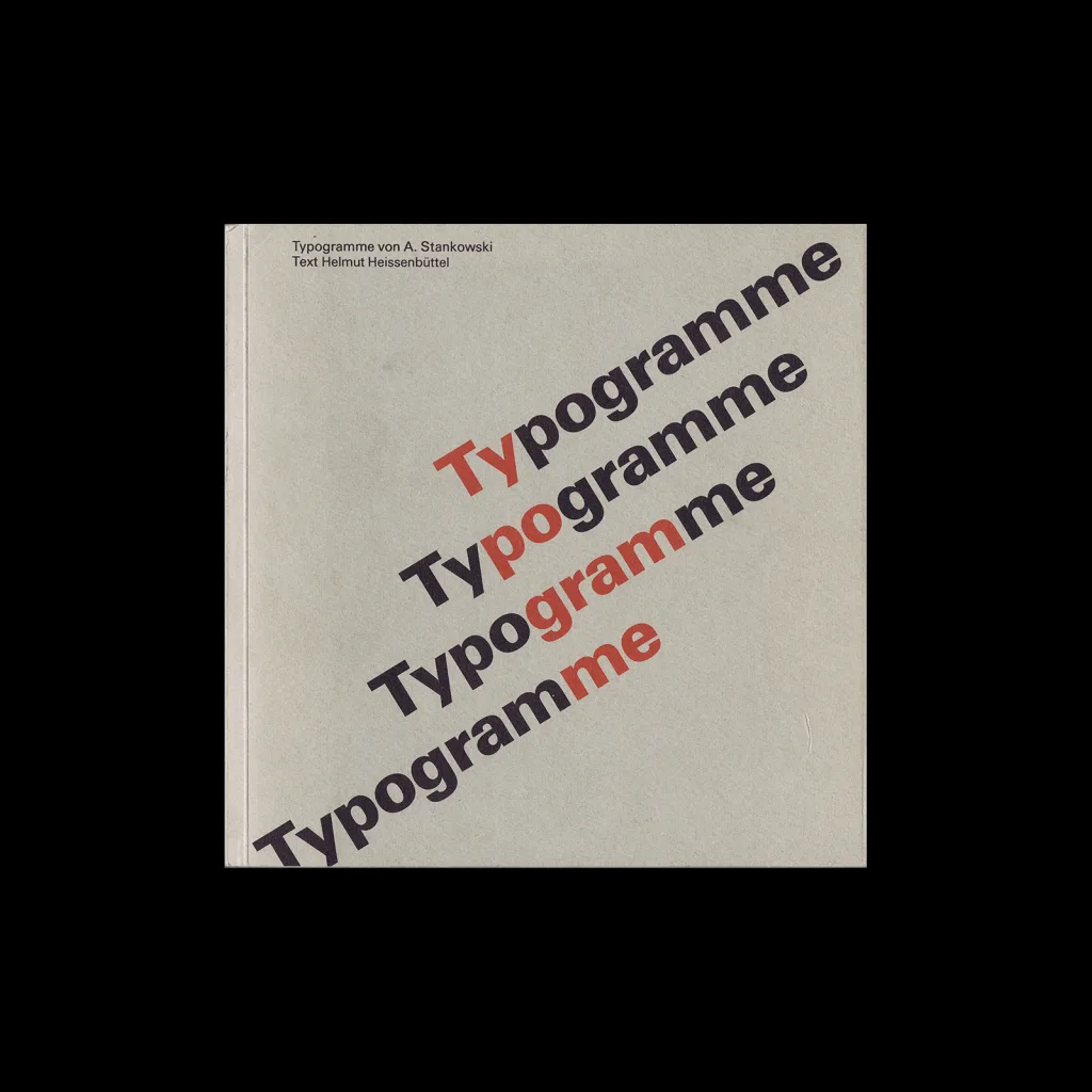 Typogramme, Beatrix Wilhelm, 1985
