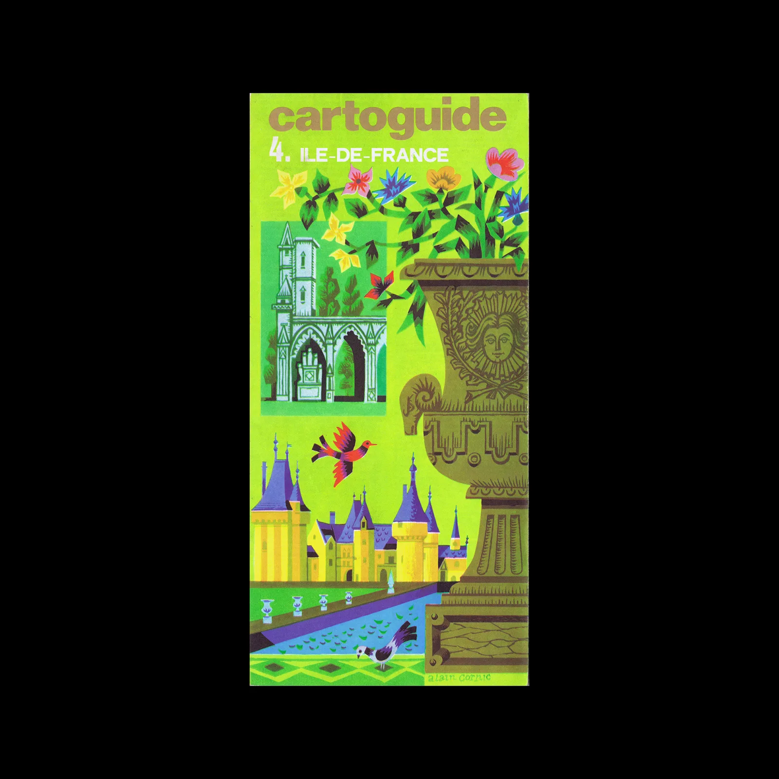 Ile-de-France, French Cartoguide 04, Shell, 1975