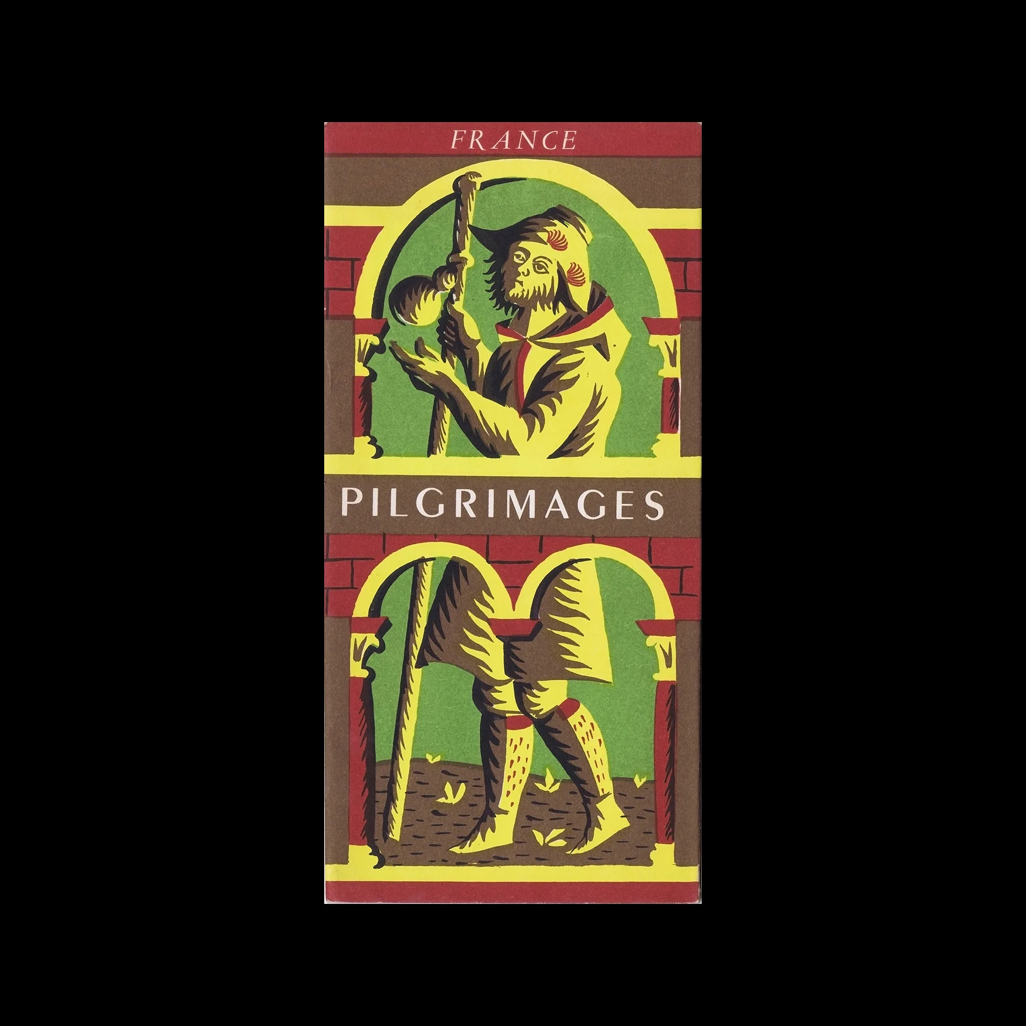 Pilgrimages, Travel Guide, c.1955 1 Pilgrimages, Travel Guide, 1955. Designed by Eric Lancaster
