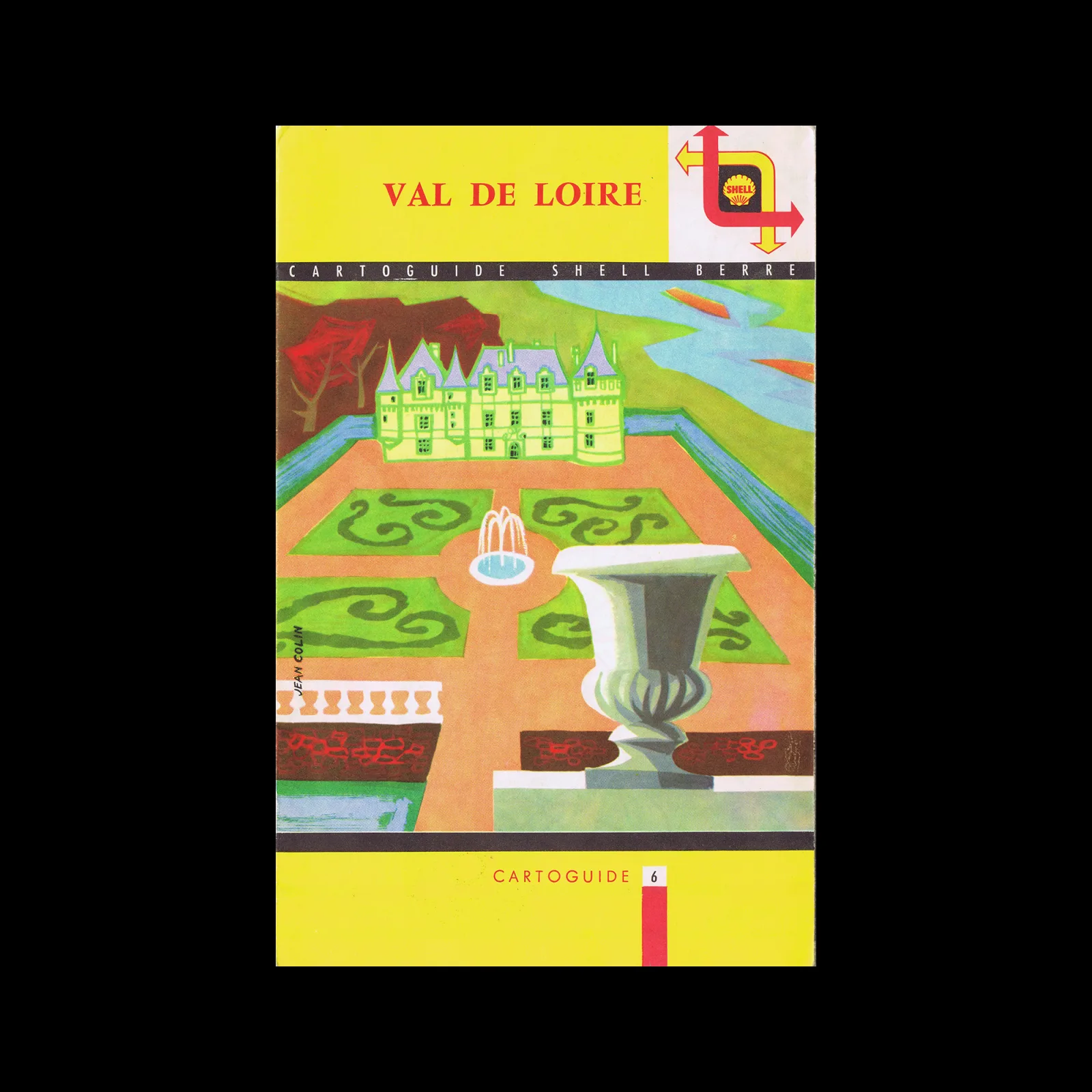 Val de Loire, French Cartoguide 06, Shell, c.1959