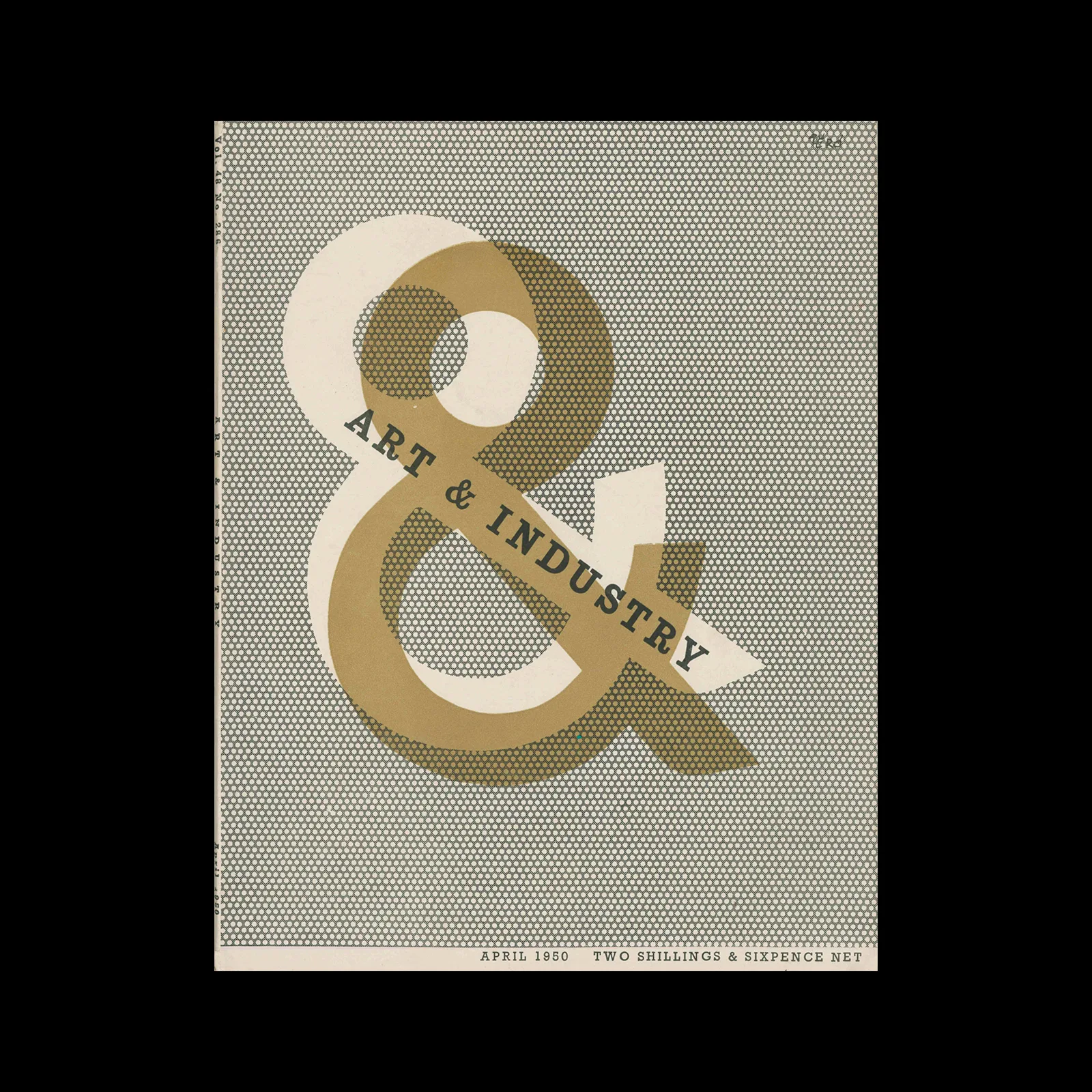 Art & Industry 287, April 1950. Cover design by Hans Schleger/Zero
