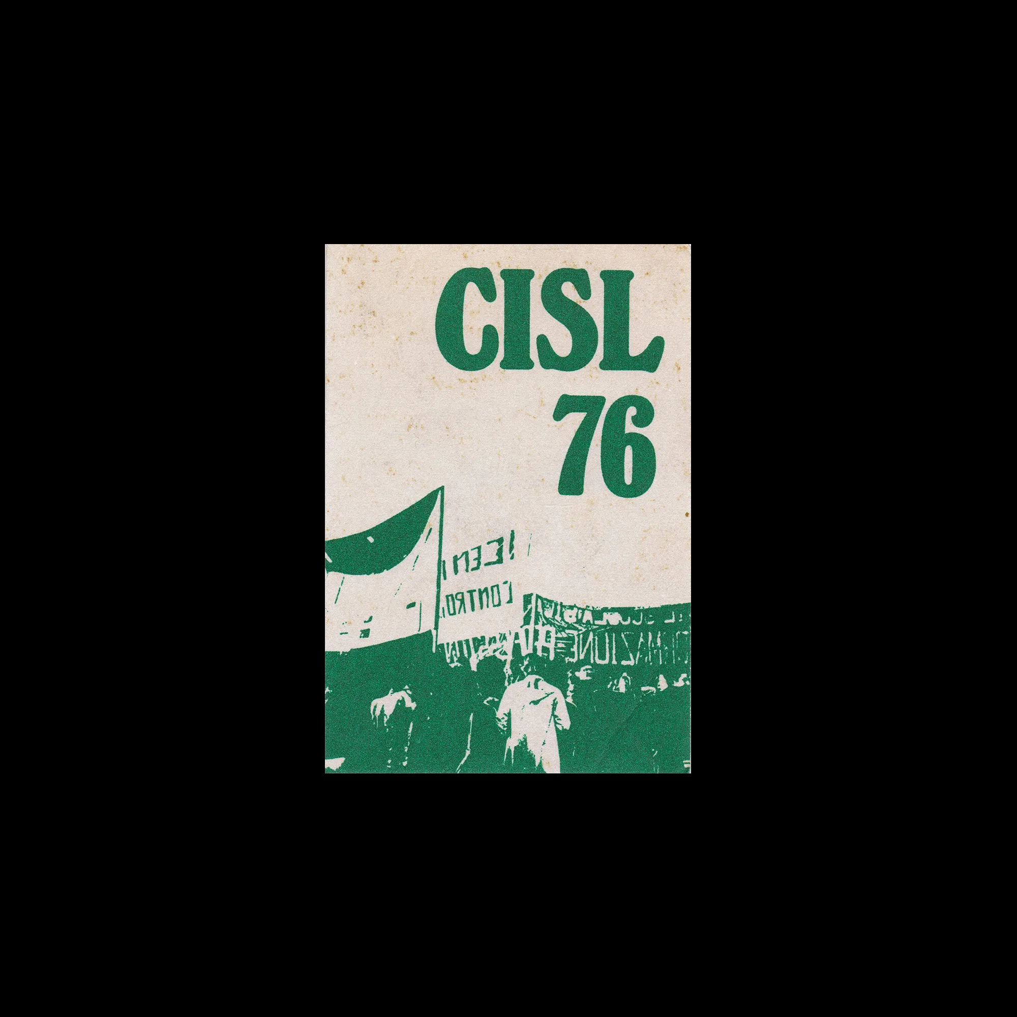 CISL (Confederazione Italiana Sindacati Lavoratori), Trade Union Card, 1976