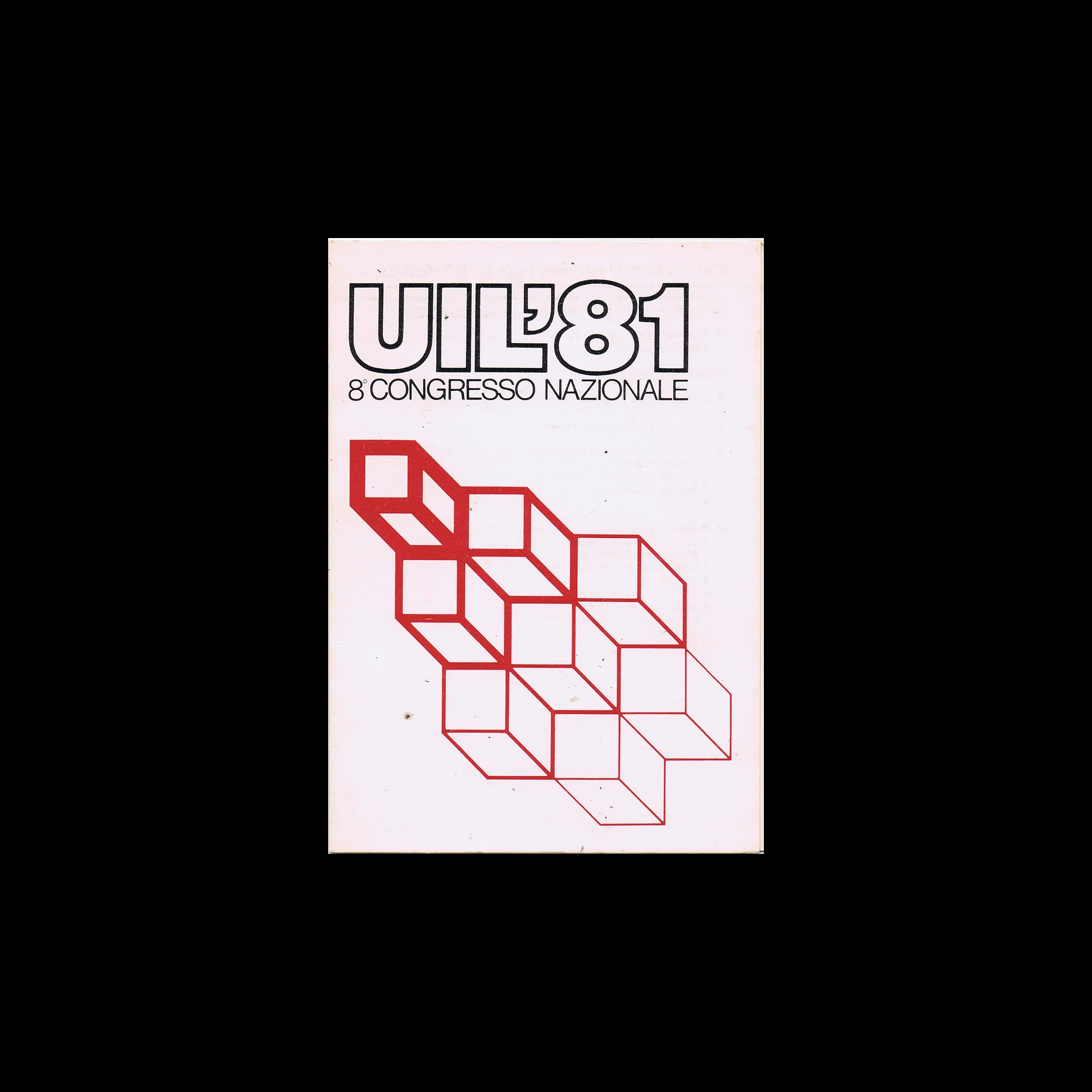 UIL (Unione Italiana Del Lavoro), Trade Union Card, 1981