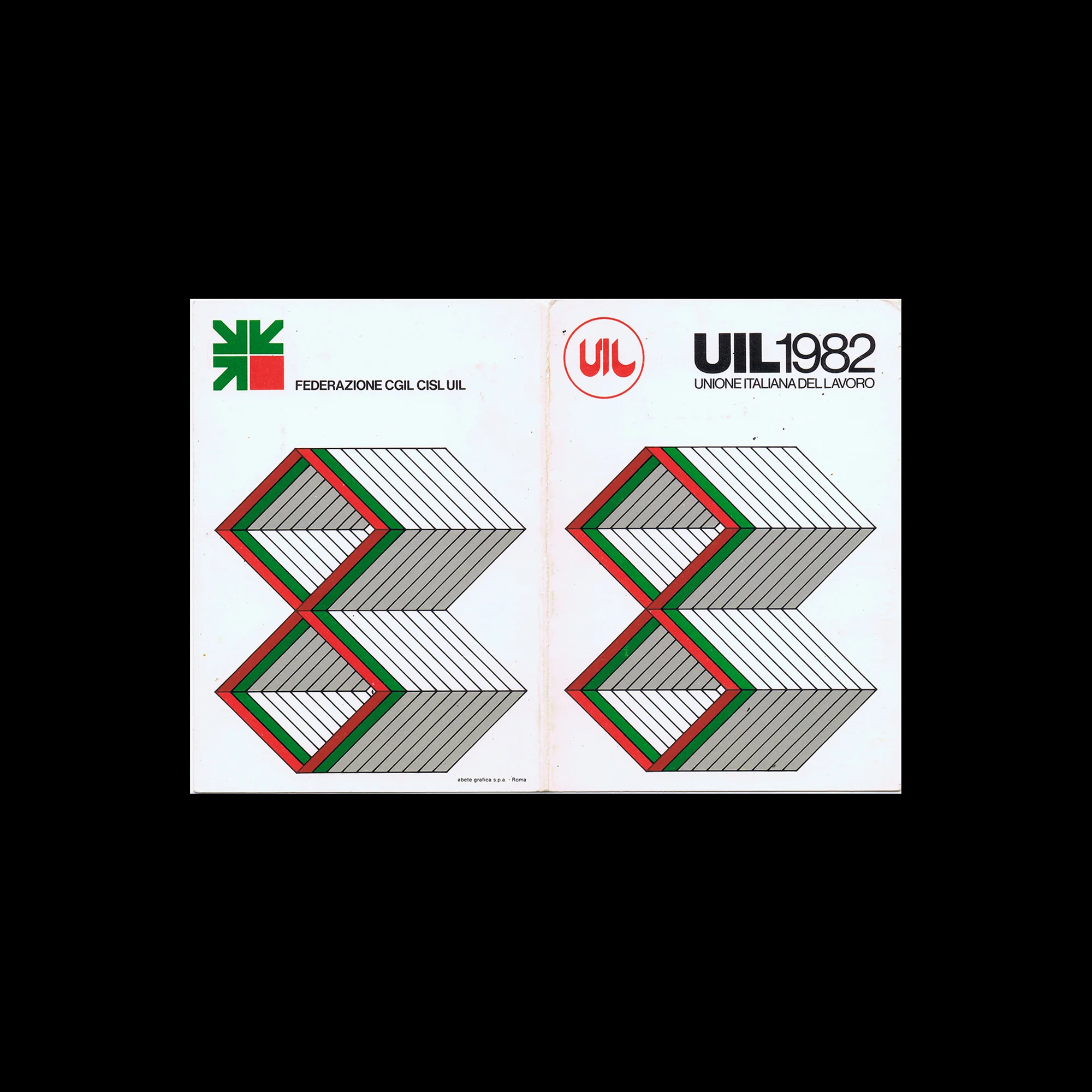 UIL (Unione Italiana Del Lavoro), Trade Union Card, 1982 2 UIL (Unione Italiana Del Lavoro), Trade Union Card, 1982