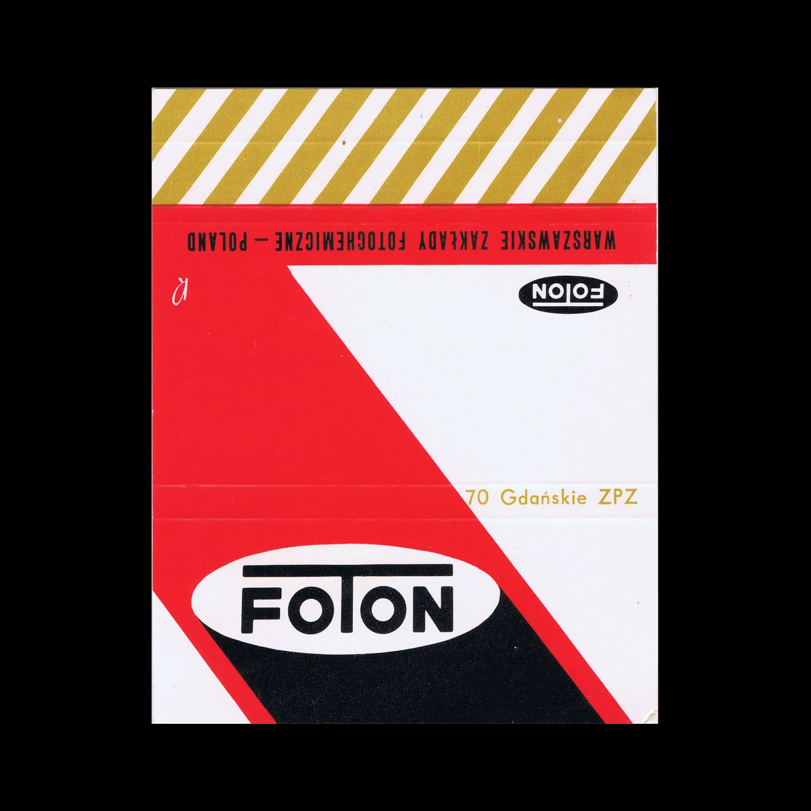 FOTON, Polish Matchbox Label, c. 1970