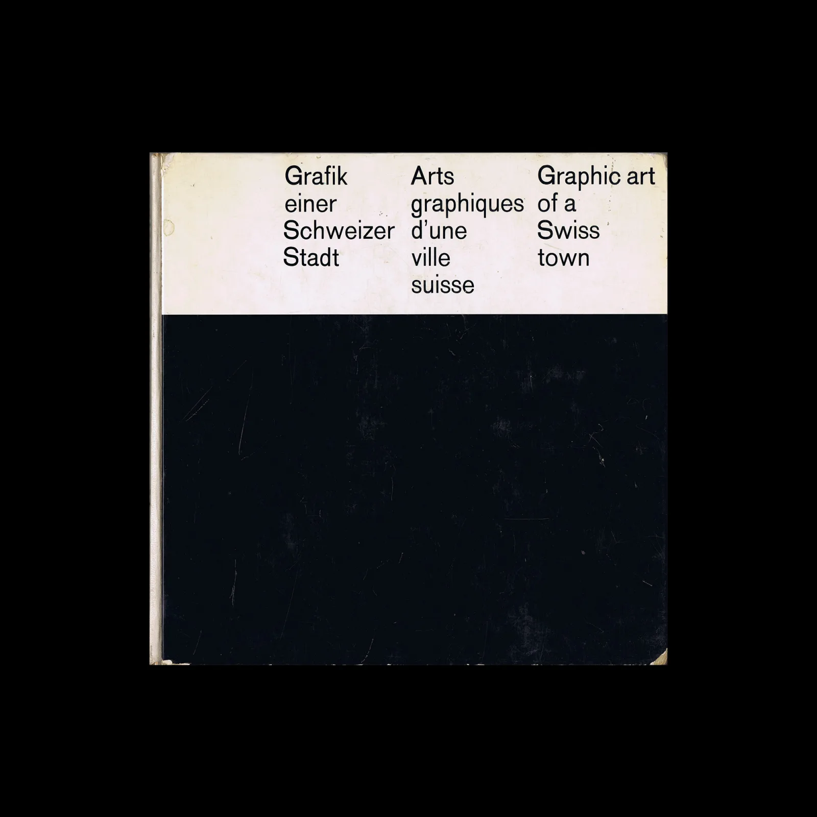 Graphic art of a Swiss Town, ABC Druckerei + Verlags AG, 1963