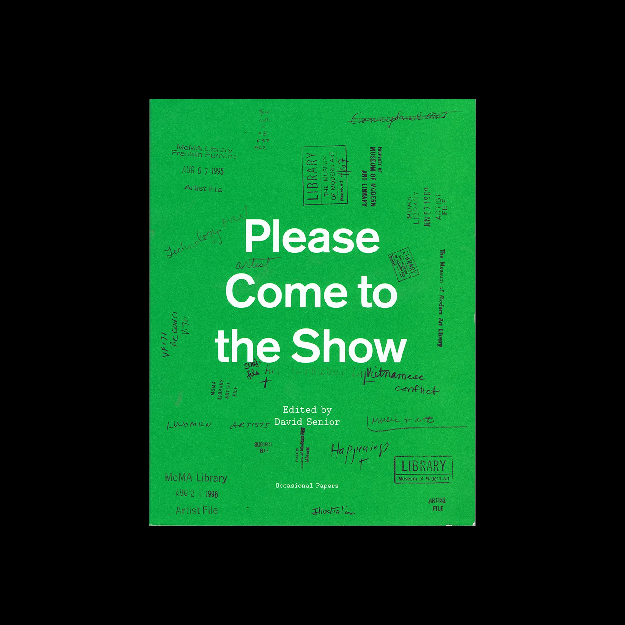Please Come to the Show, Occasional Papers, 2014