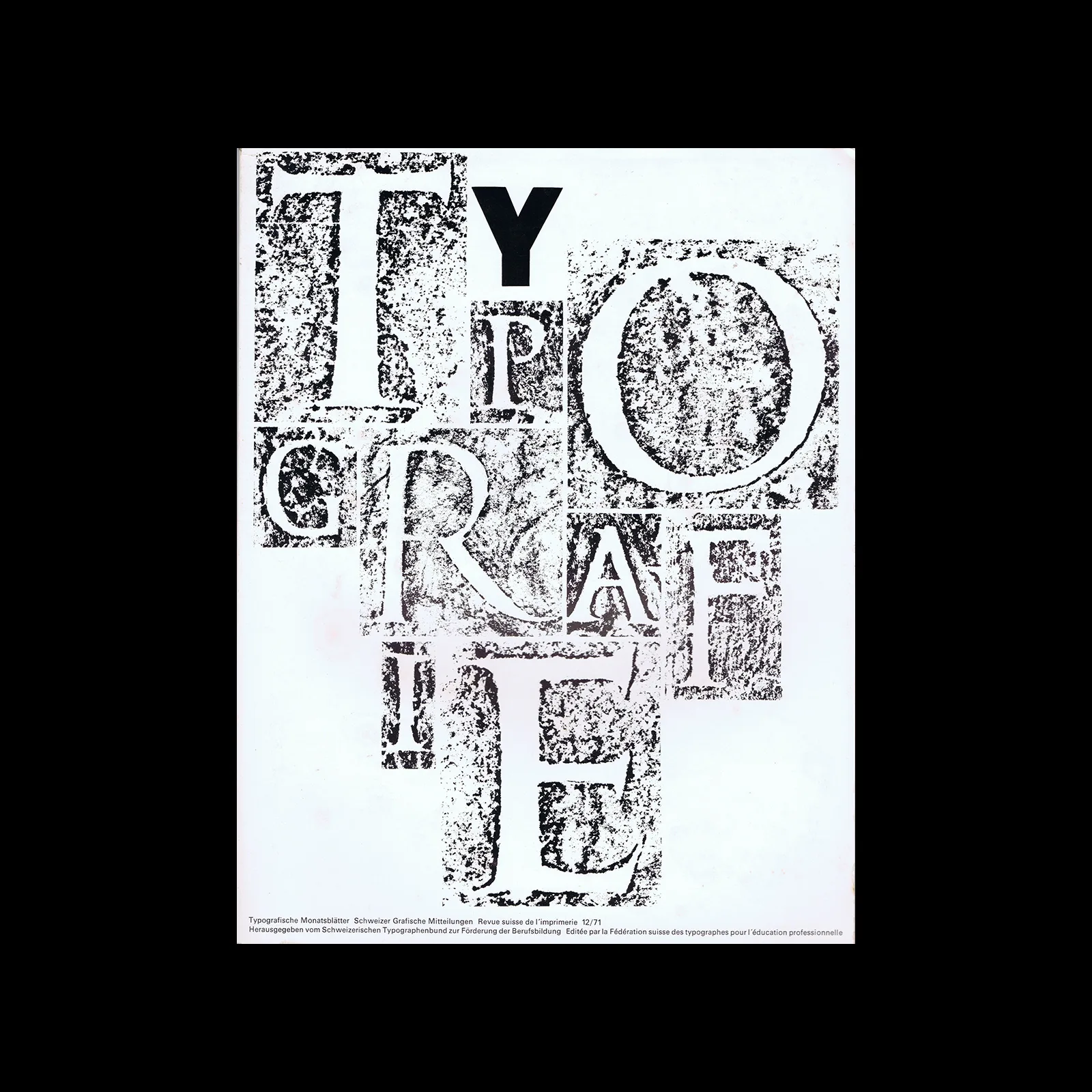 Typografische Monatsblätter, 12 1971
