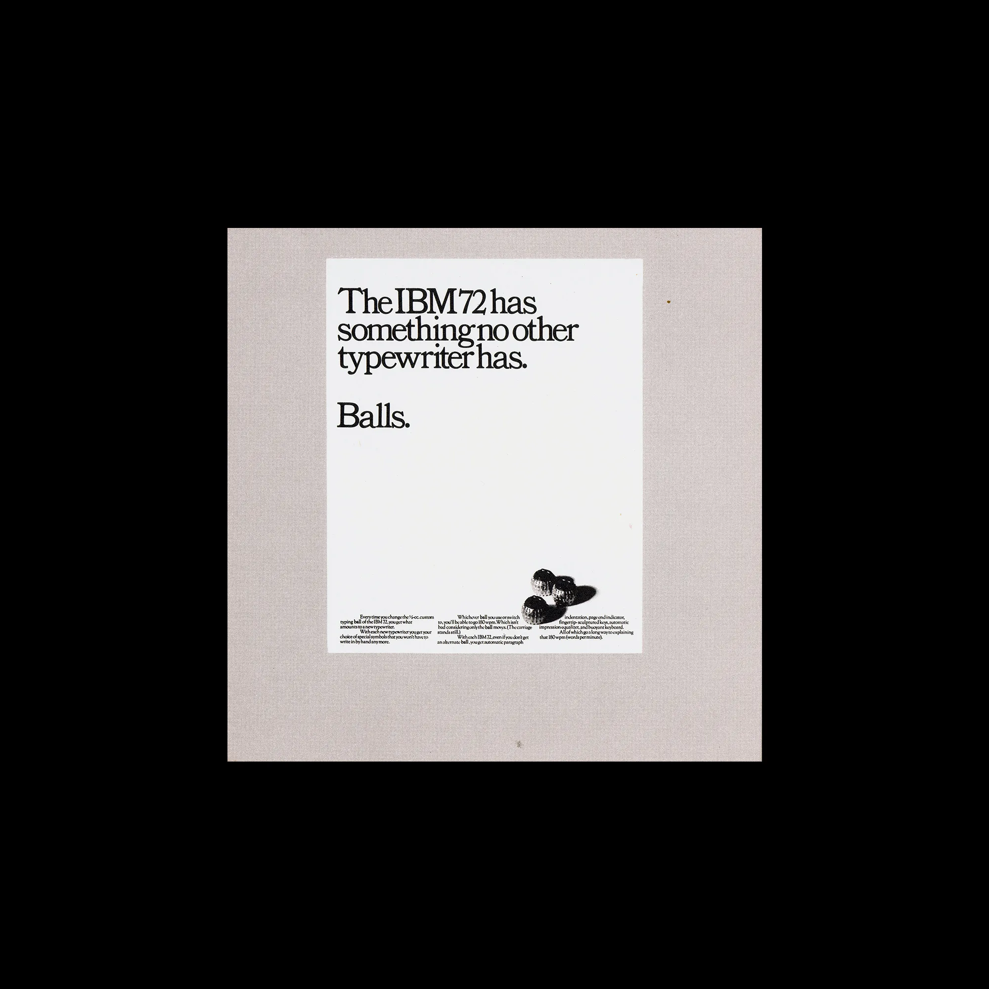 Lopez Salpeter, Inc, Portfolio, c.1970s - IBM 72