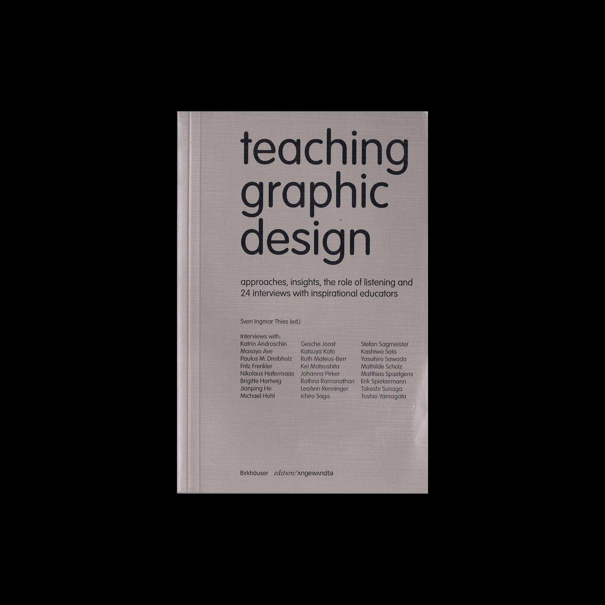  Teaching Graphic Design, Birkhäuser, 2022