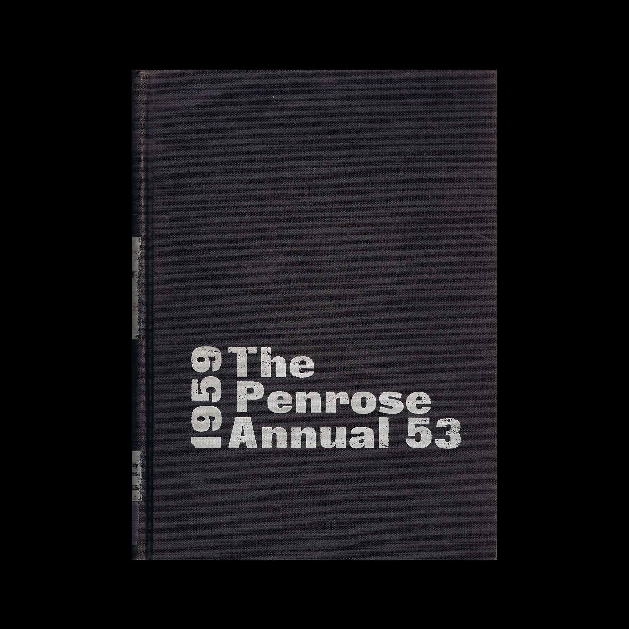 The Penrose Annual, Volume 53, 1959 1 The Penrose Annual, Volume 53, 1959