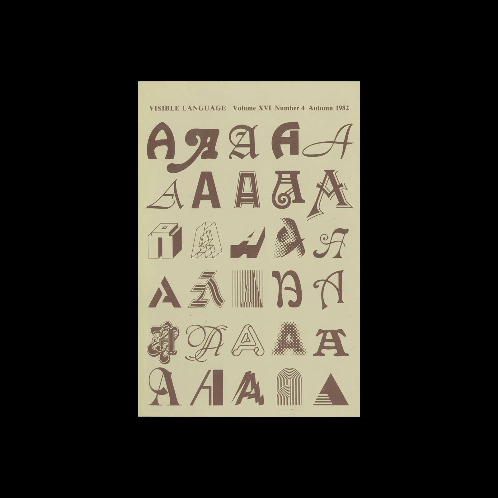 Visible Language, Vol 16, 04, 1982