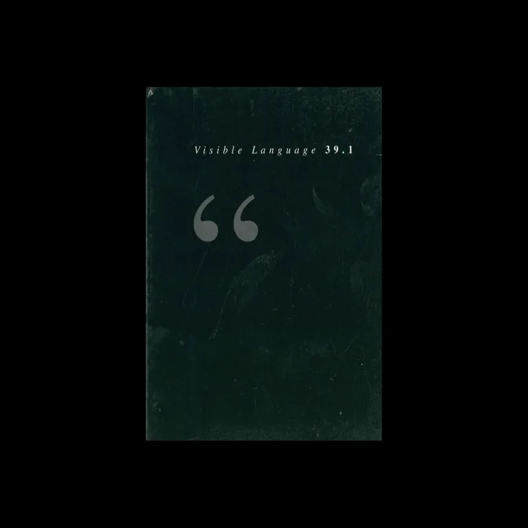 Visible Language, Vol 39, 01, 2005
