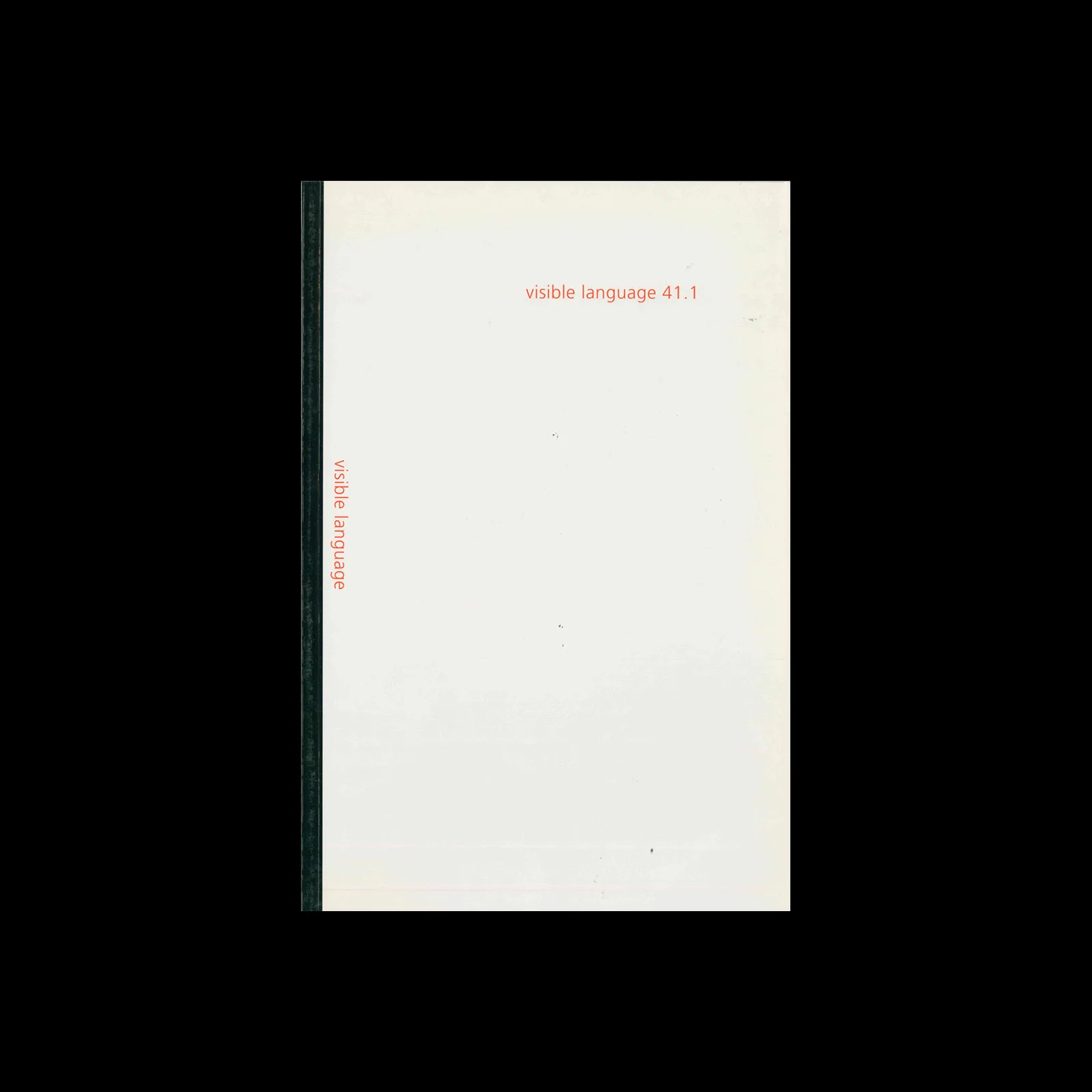 Visible Language, Vol 41, 01, 2007