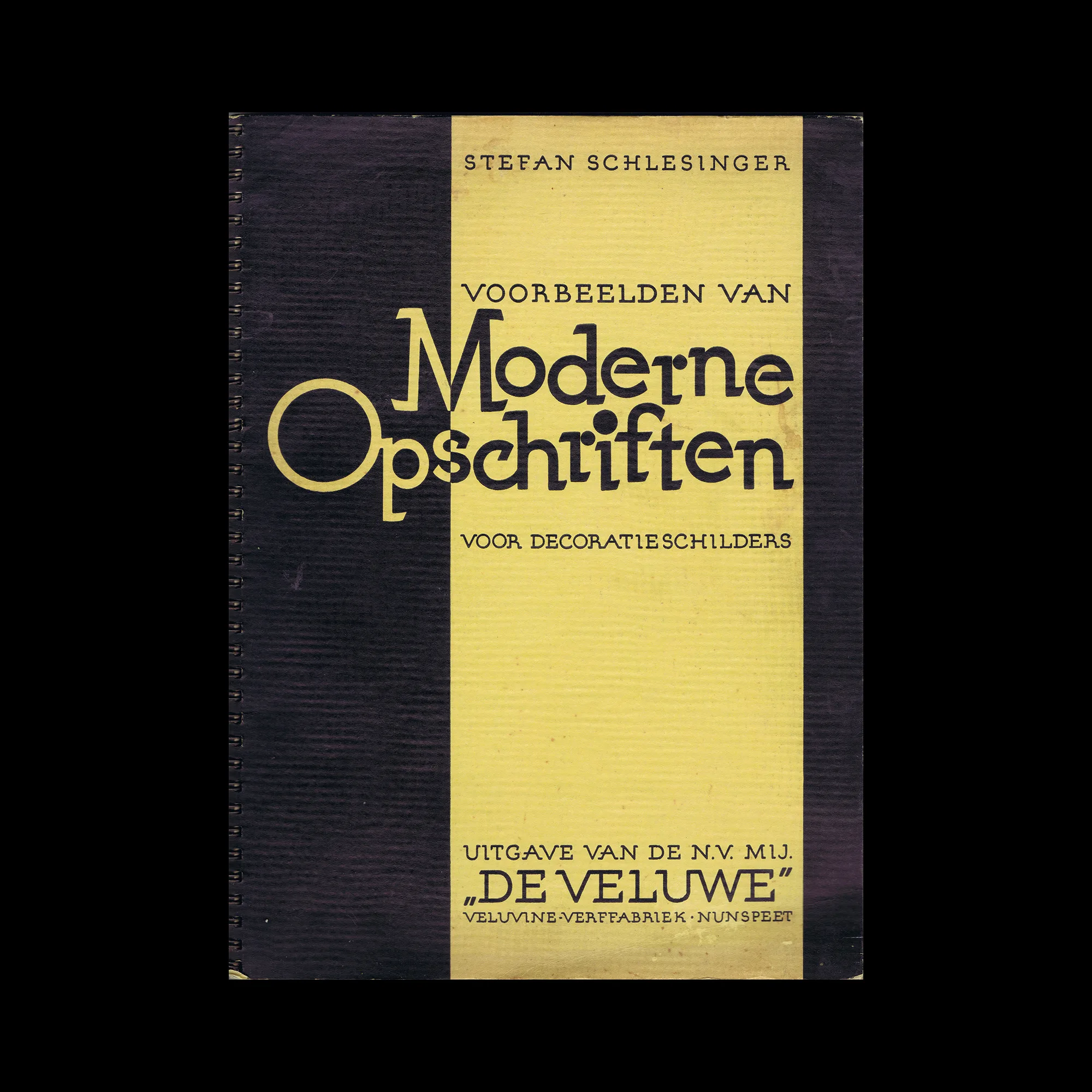Voorbeelden van Moderne Opschriften voor decoratieschilders (Stefan Schlesinger), De Veluwe, 1939