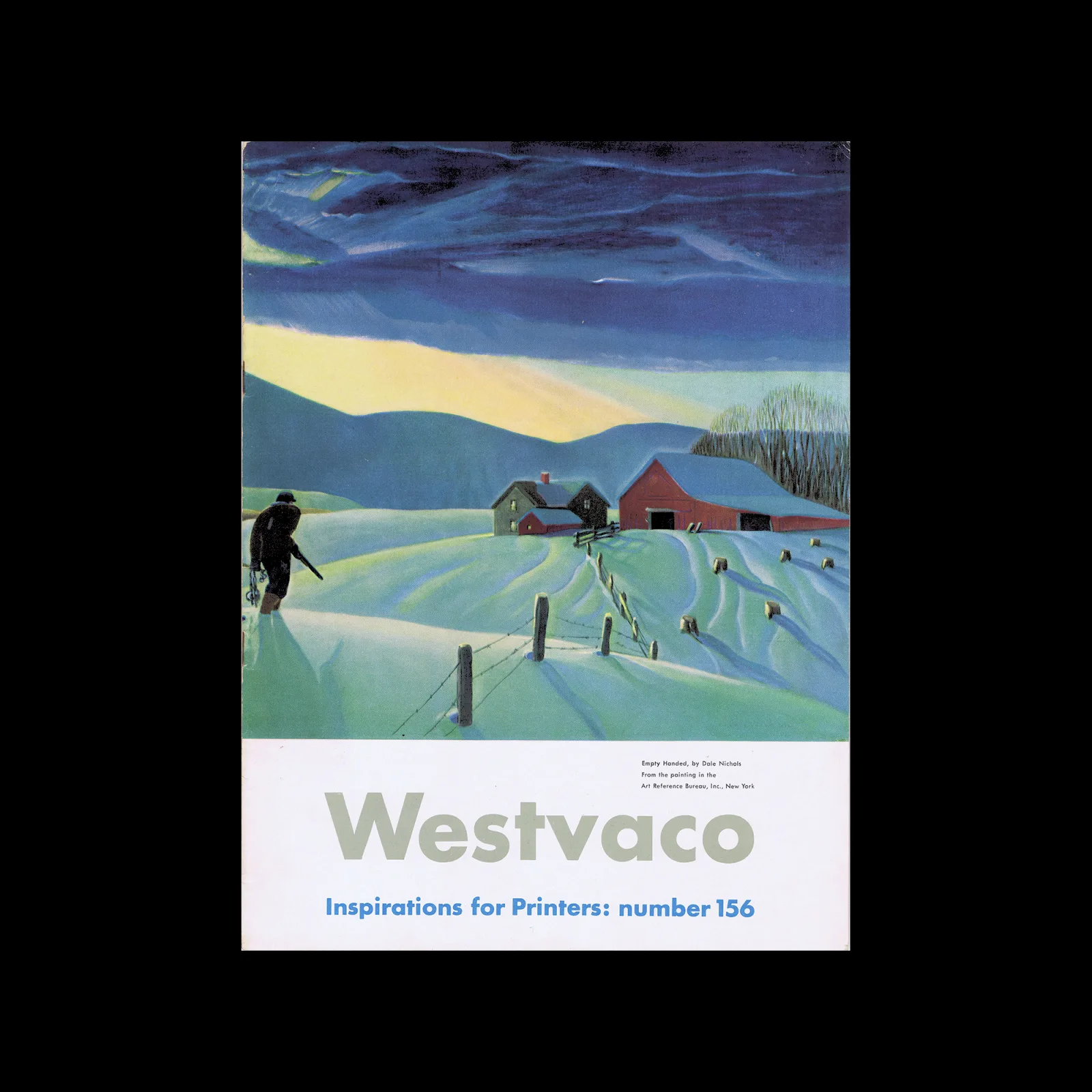 Westvaco Inspiration for Printers 156, West Virginia Pulp and Paper Company, 1945