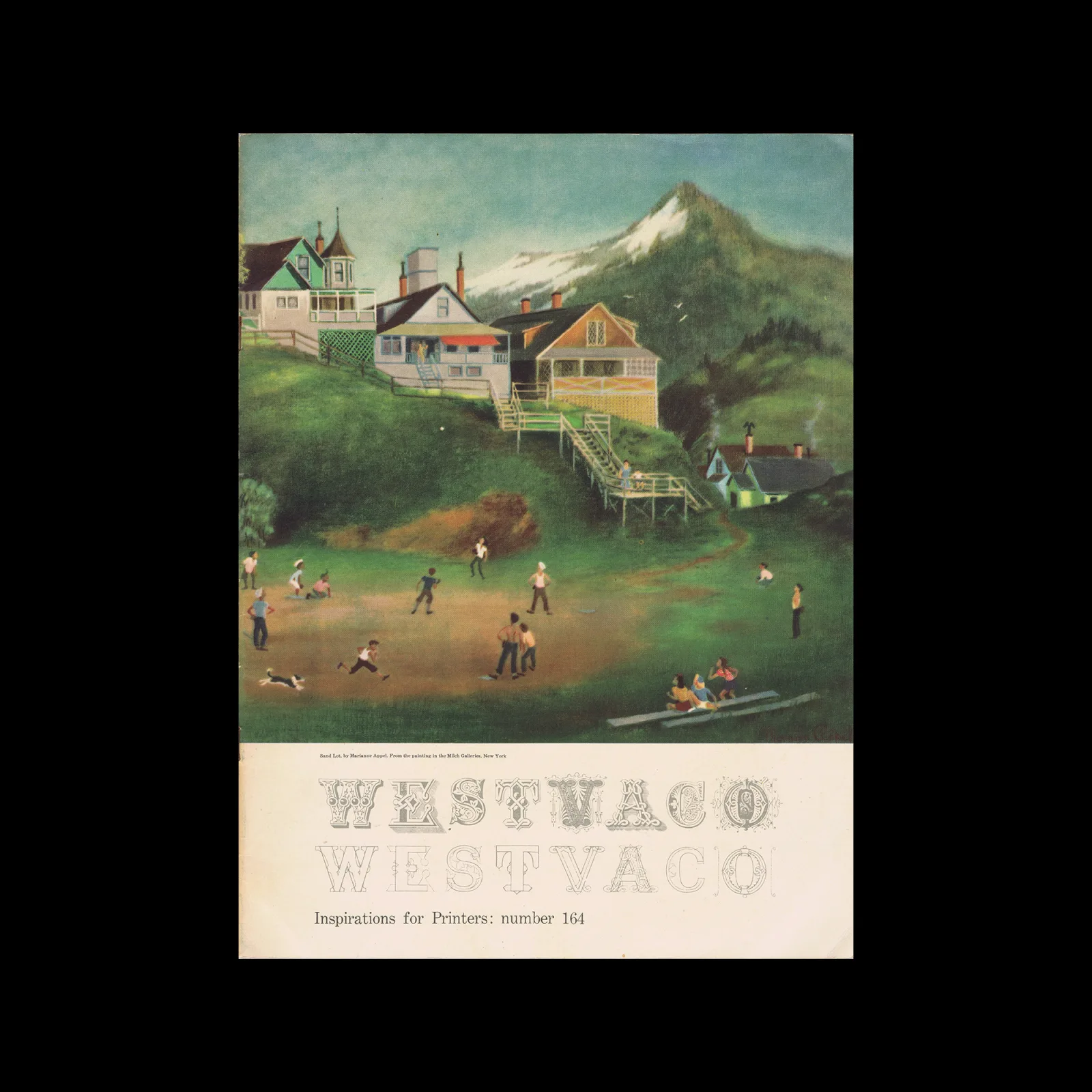 Westvaco Inspiration for Printers 164, West Virginia Pulp and Paper Company, 1947
