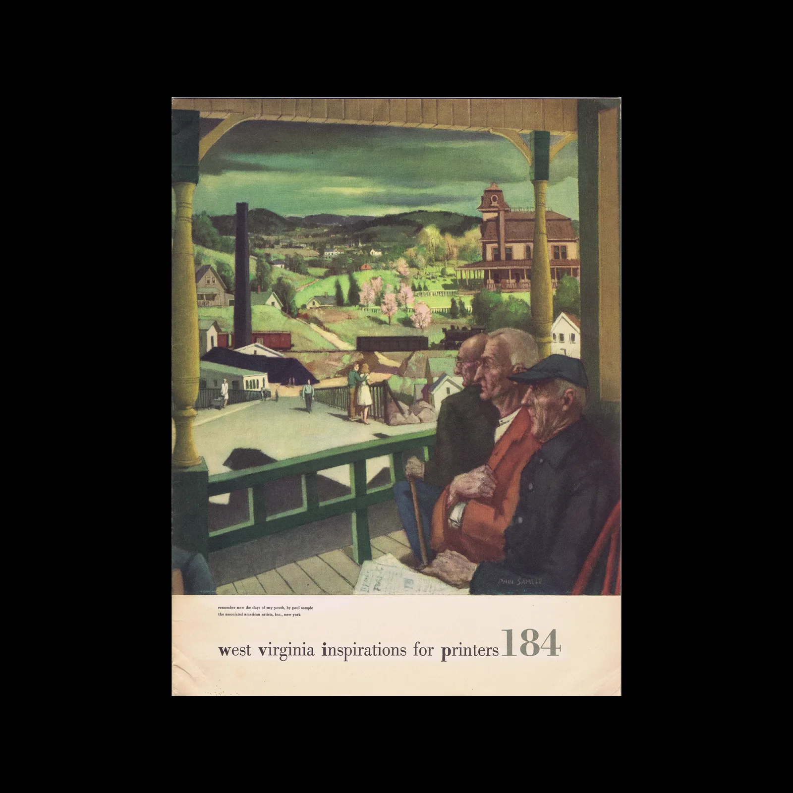 Westvaco Inspiration for Printers 184, West Virginia Pulp and Paper Company, 1951