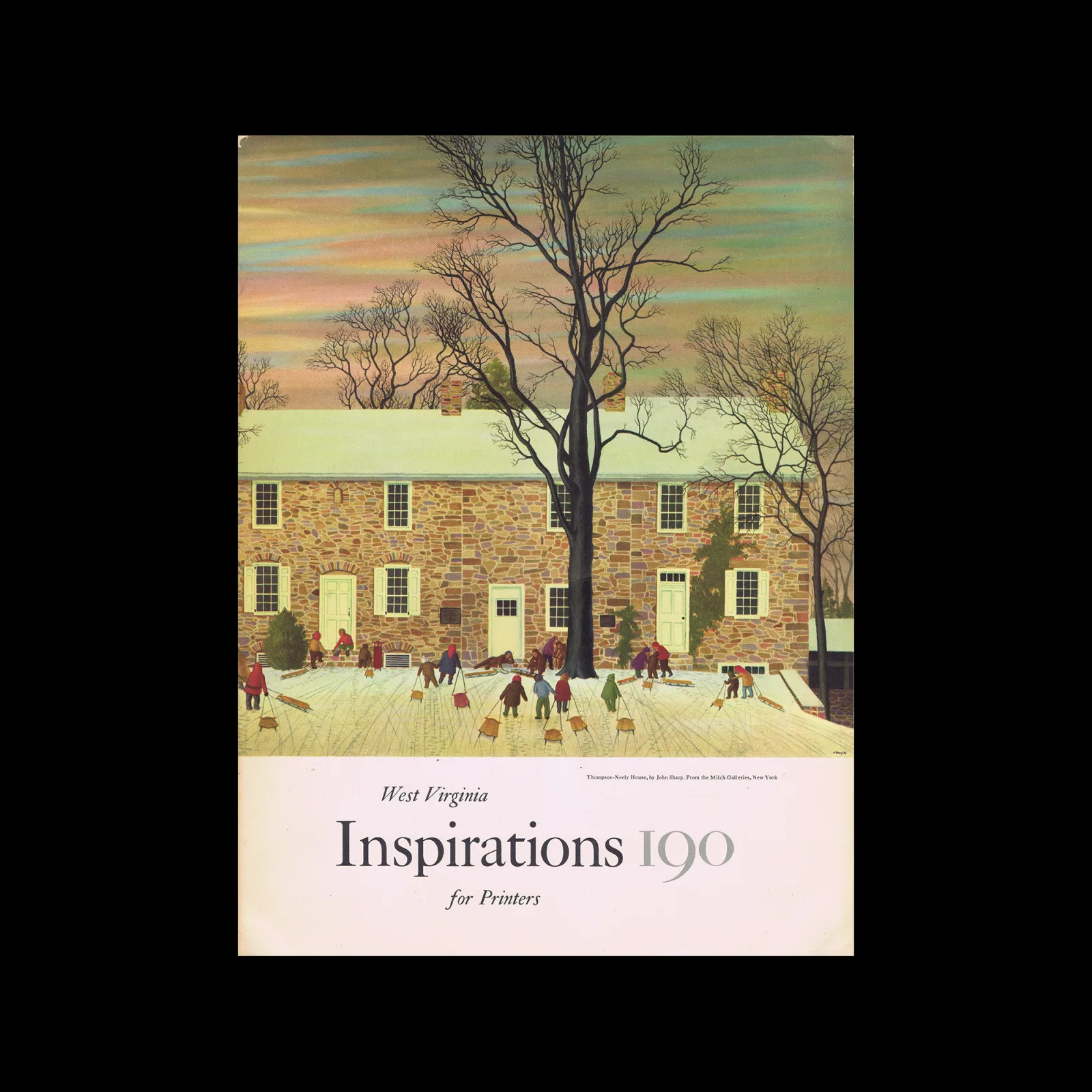 Westvaco Inspiration for Printers 190, West Virginia Pulp and Paper Company, 1952