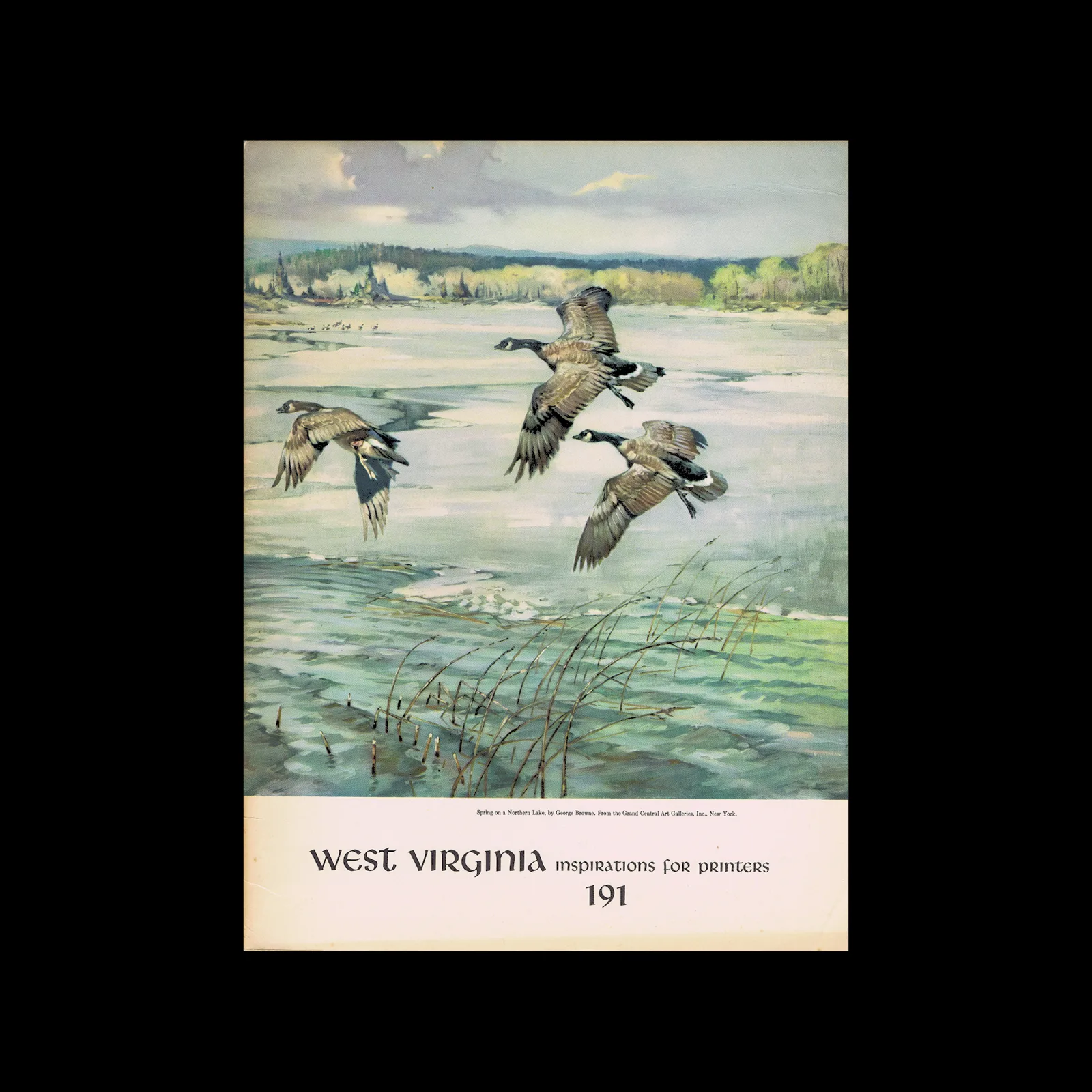 Westvaco Inspiration for Printers 191, West Virginia Pulp and Paper Company, 1953
