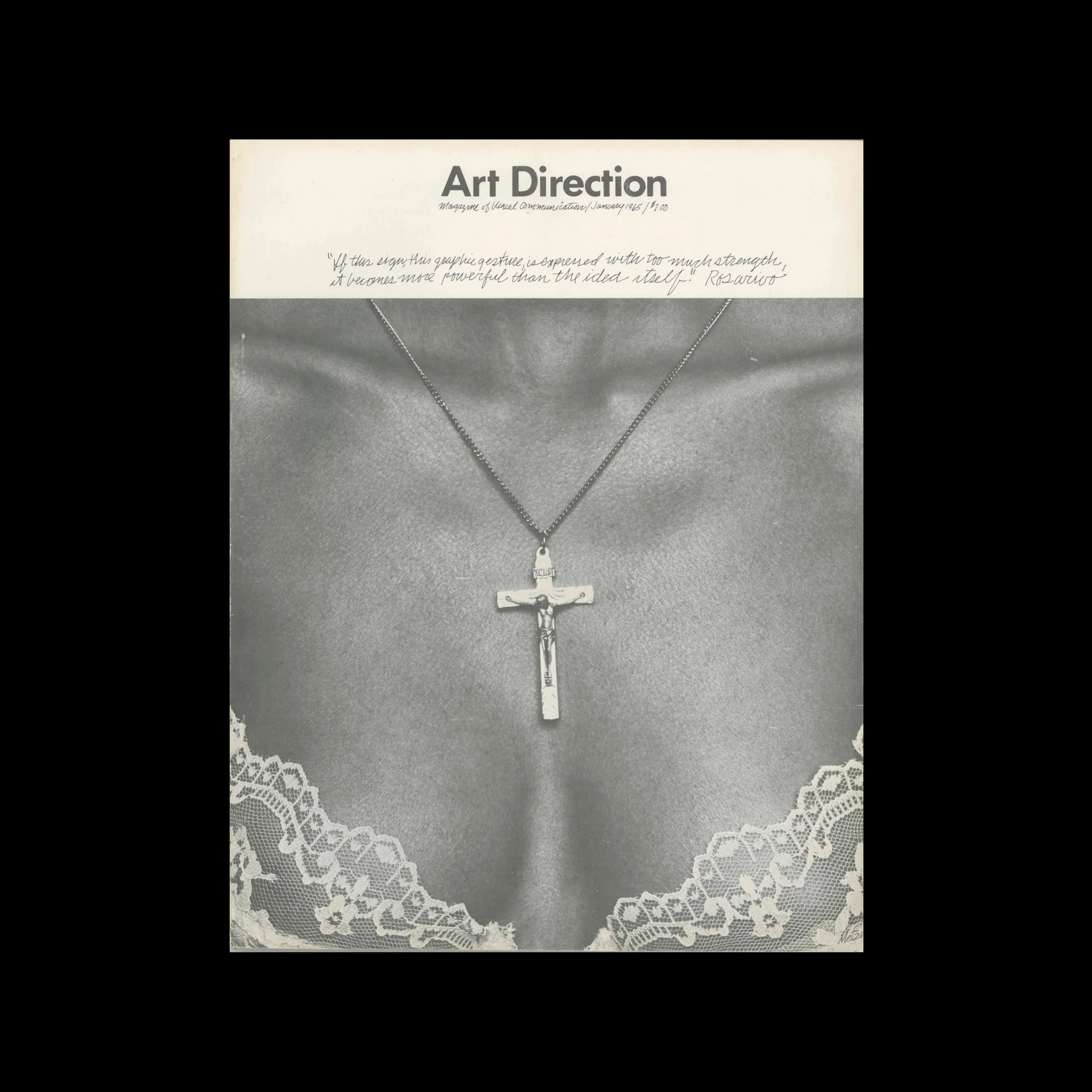 Art Direction, Magazine of Visual Communication, Vol XVI, 10, January 1965