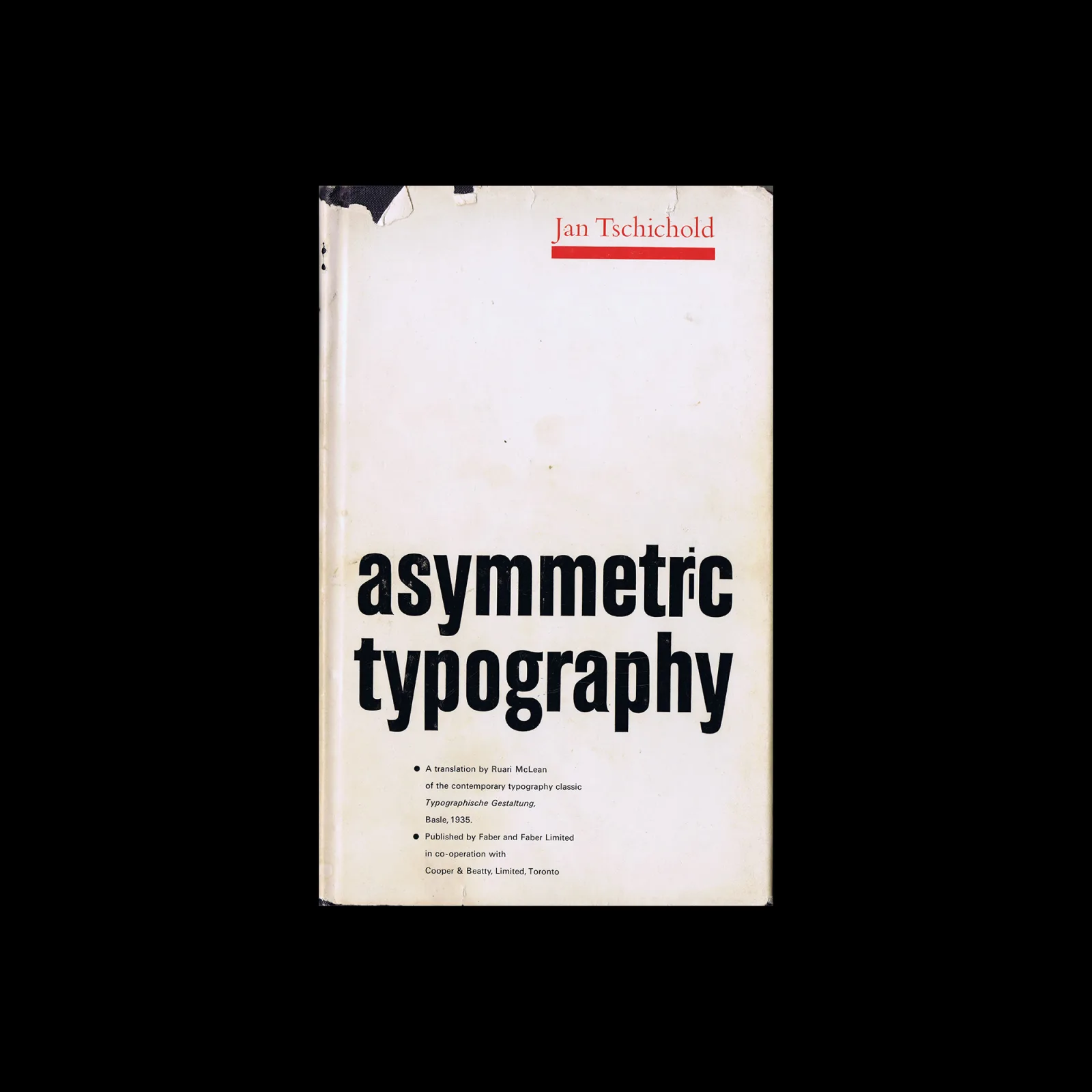 Jan Tschichold Shaping Typography 1925 2025, Exhibition Catalogue