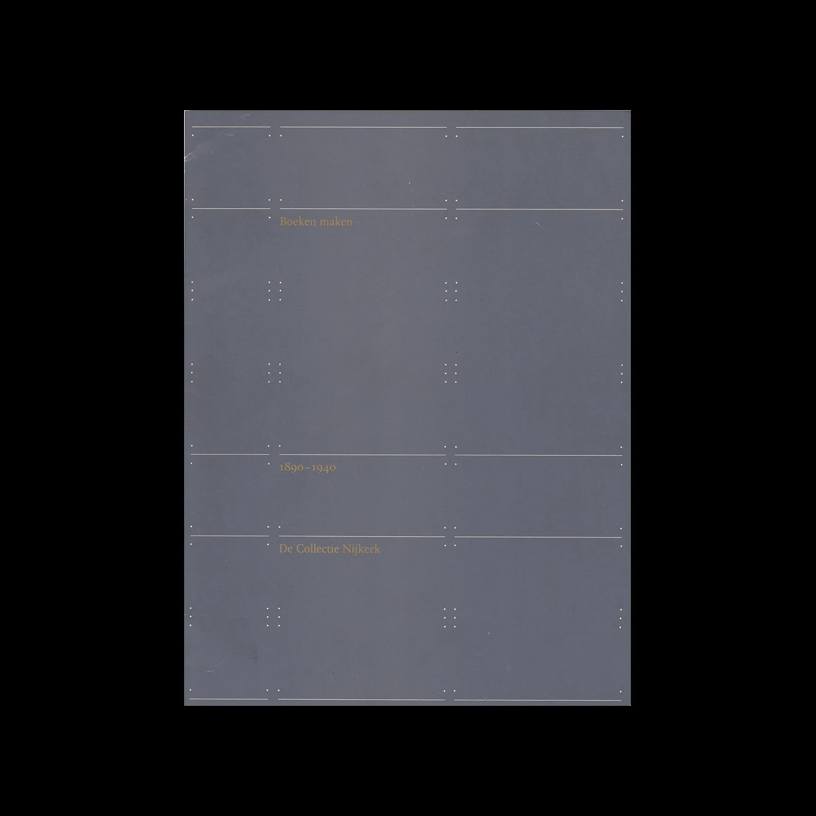 Boeken Maken, de collectie Nijkerk, Stedelijk Museum, 1975