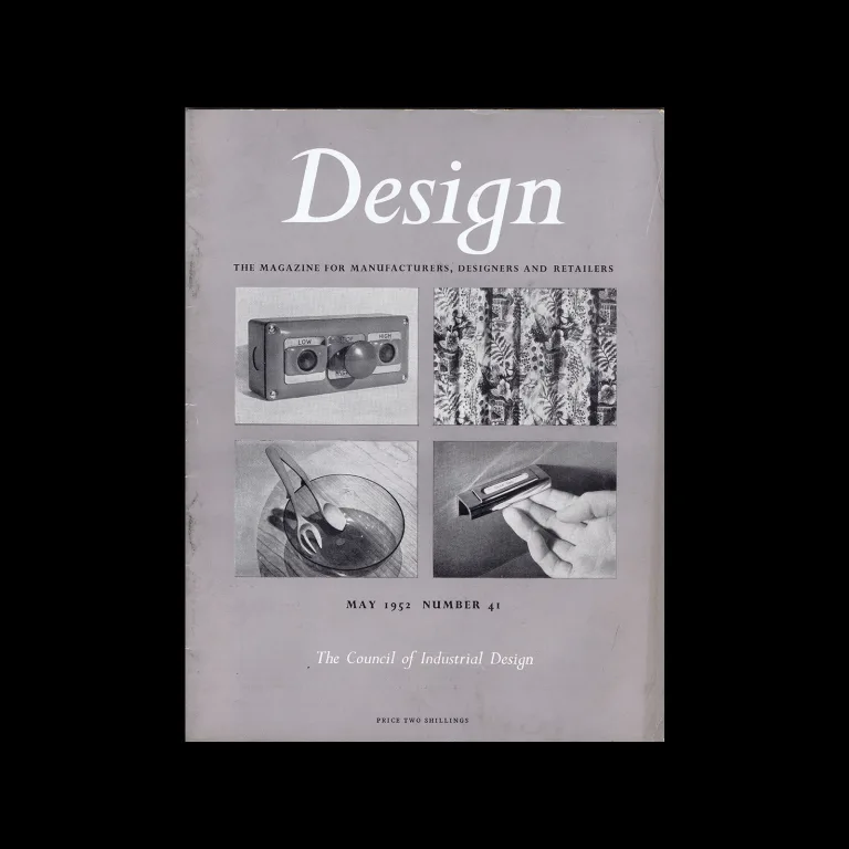 Design, Council of Industrial Design, 041, May 1952