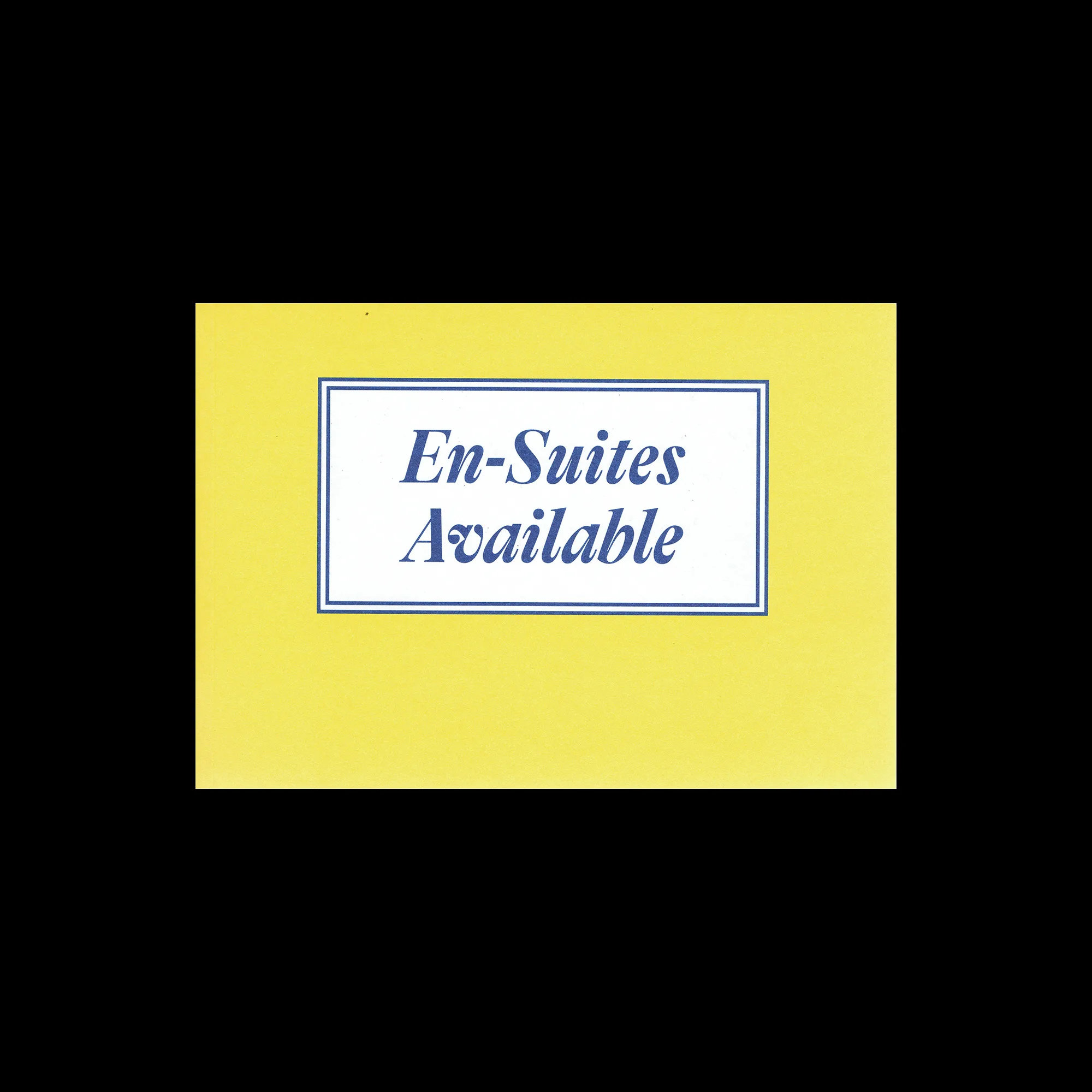 En-Suites Available, Occasional Papers, 2025 1 En-Suites Available, Occasional Papers, 2025