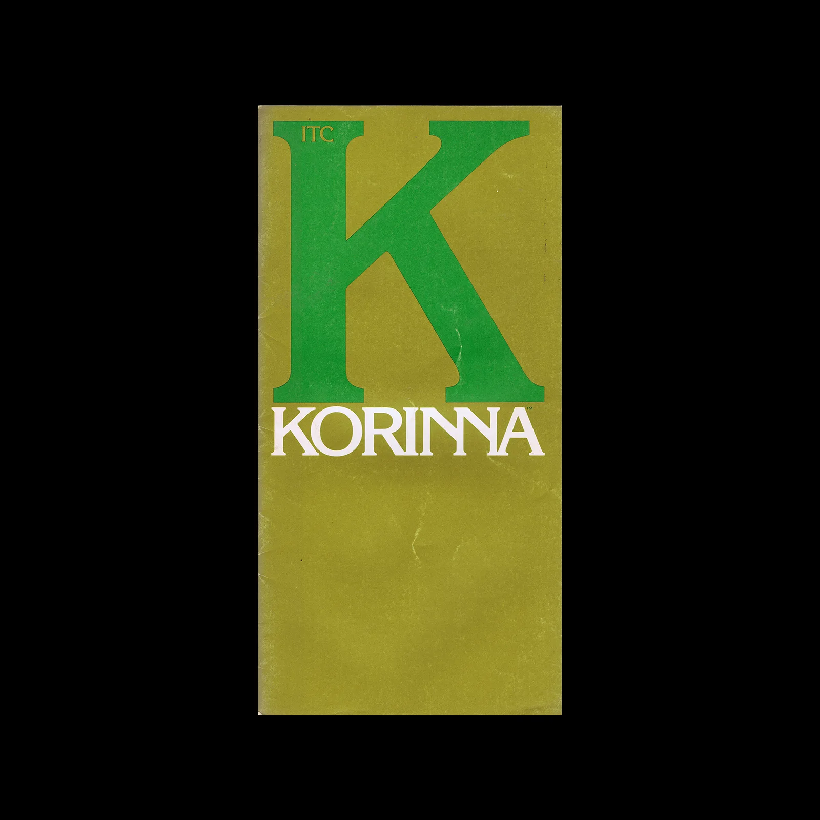 Korinna, International Typeface Corporation (ITC), 1975