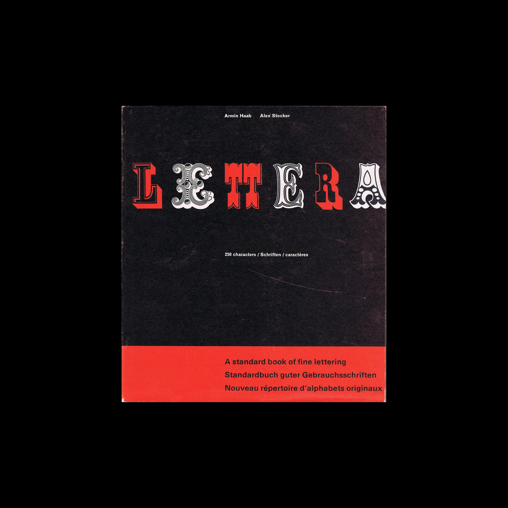 Lettera 1, A standard book of fine lettering, Arthur Niggli, 1962